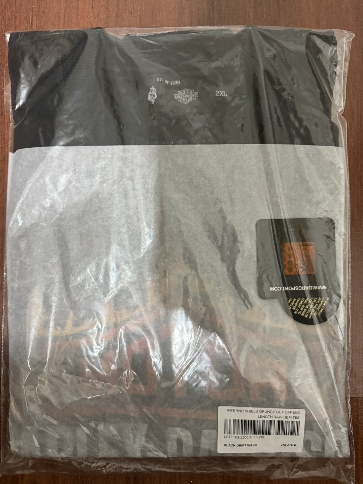 Darc Sport DARC SPORT X HARLEY DAVIDSON MID LENGTH CUT OFF SHIRT - 2XL Size US XXL / EU 58 / 5 - 7 Thumbnail