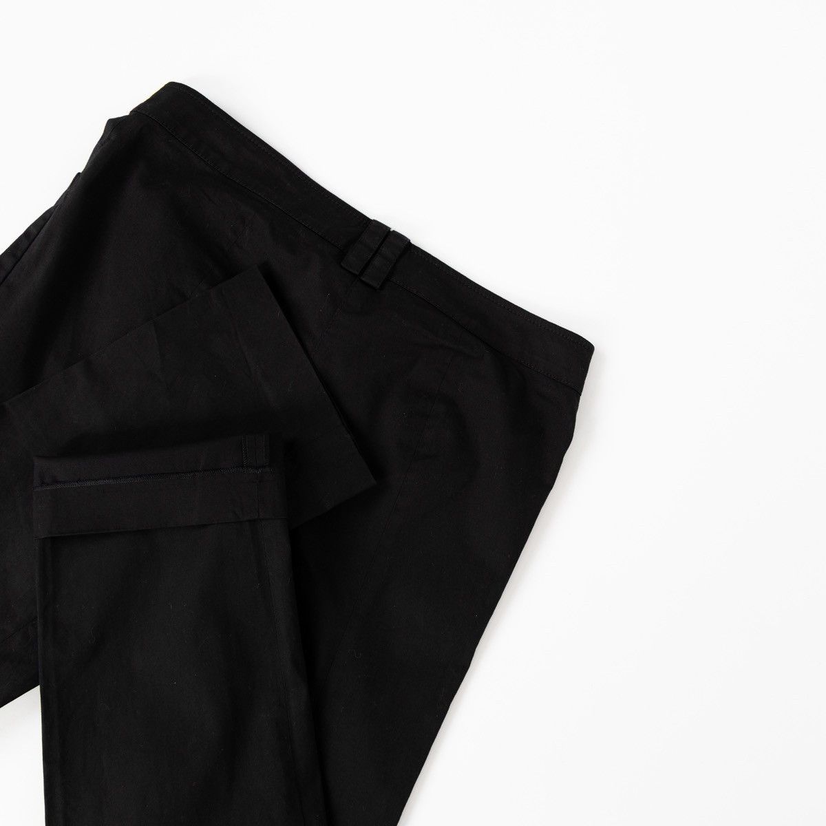 Patrizia Pepe Patrizia Pepe Womens Black Trousers Elegant Stretch Pants Size 28" / US 6 / IT 42 - 4 Thumbnail