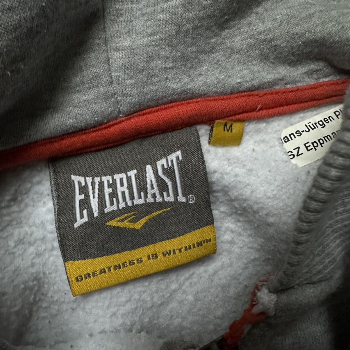 Everlast VTG Zip Hoodie Everlast Big Logo Size M Y2K 00s USA Hype Size US M / EU 48-50 / 2 - 12 Thumbnail