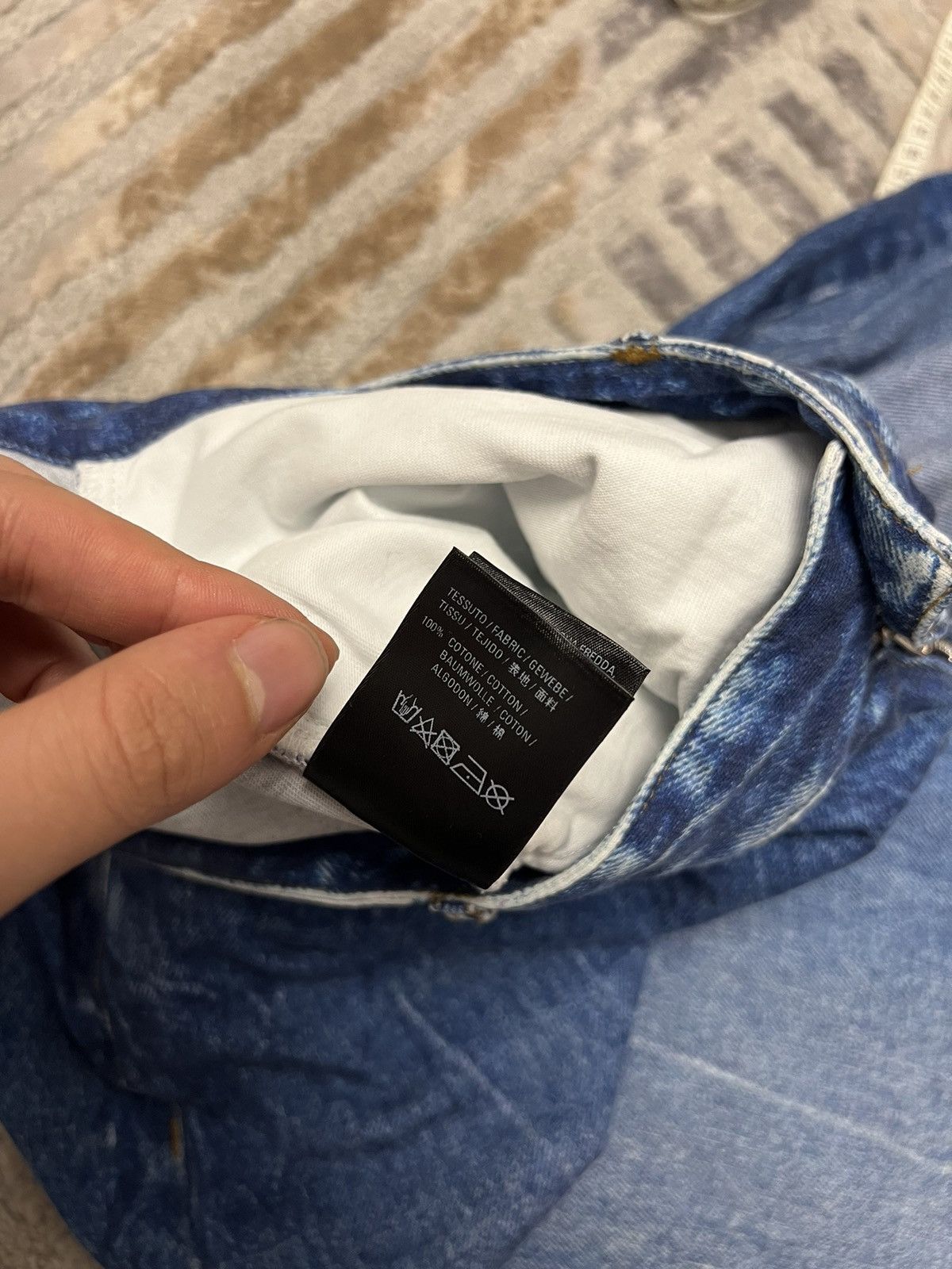 Balenciaga Balenciaga Trompe-L’oeil Jersey Pants Size US 32 / EU 48 - 10 Thumbnail