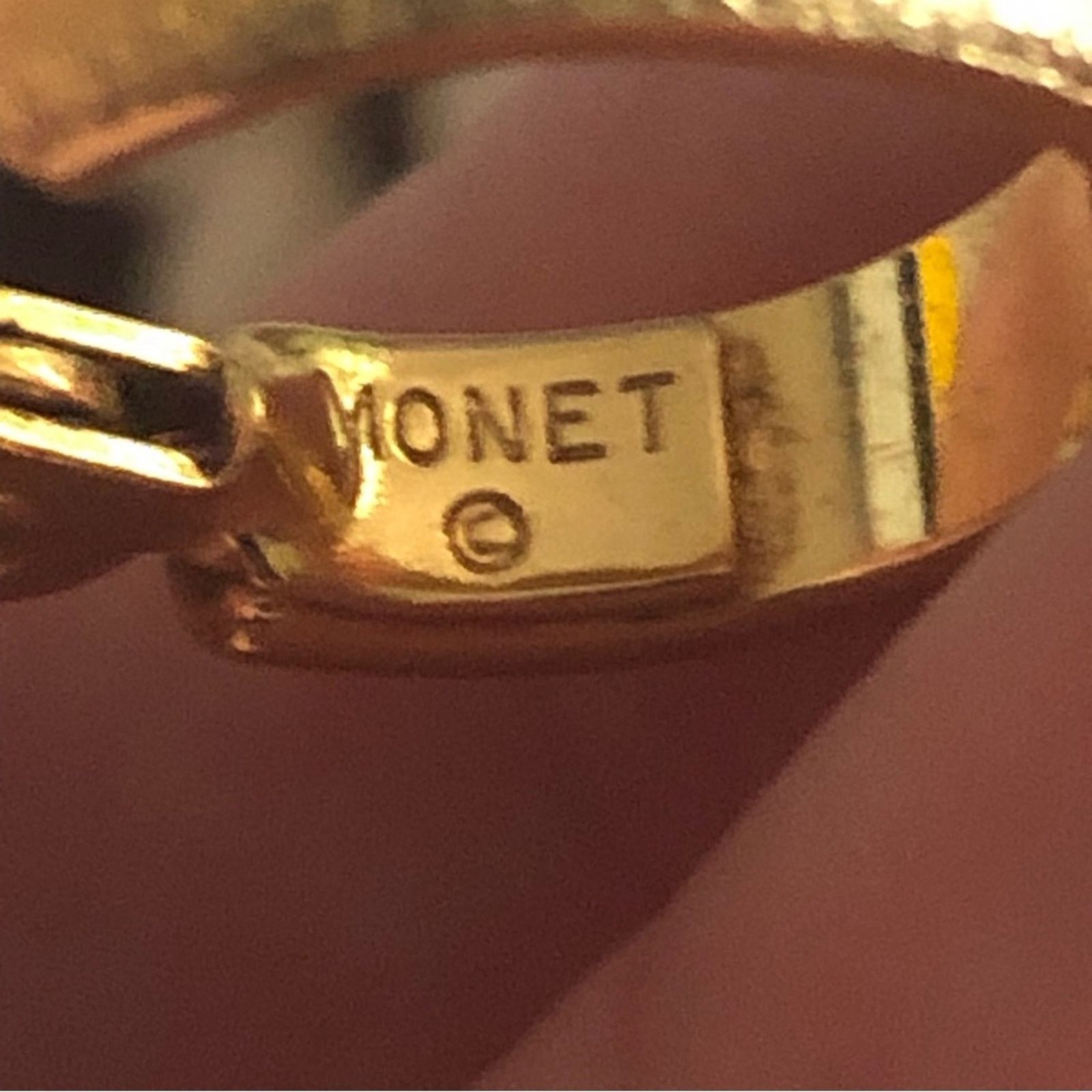 Monet Vintage Monet brushed matte gold clip on earrings Size ONE SIZE - 10 Thumbnail
