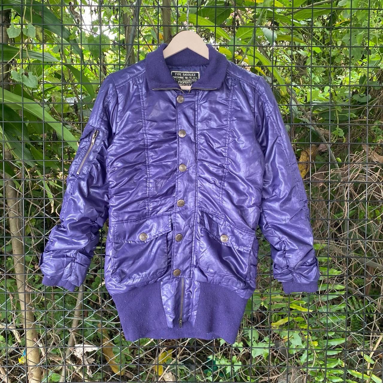 Other Purple Type Rayalice Air Force Us Army Down Jacket Size M / US 6-8 / IT 42-44 - 1 Thumbnail