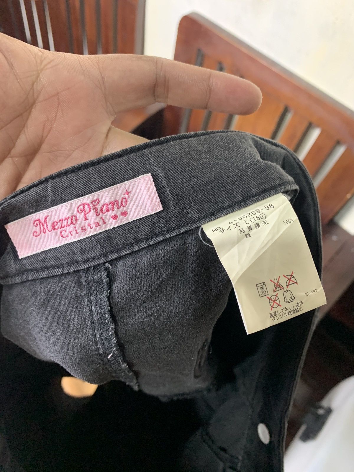 Angel Blue y2k Mezzo Piano Japan Faded Ruffle Love Cute Pop Skorts Size 28" / US 6 / IT 42 - 10 Thumbnail