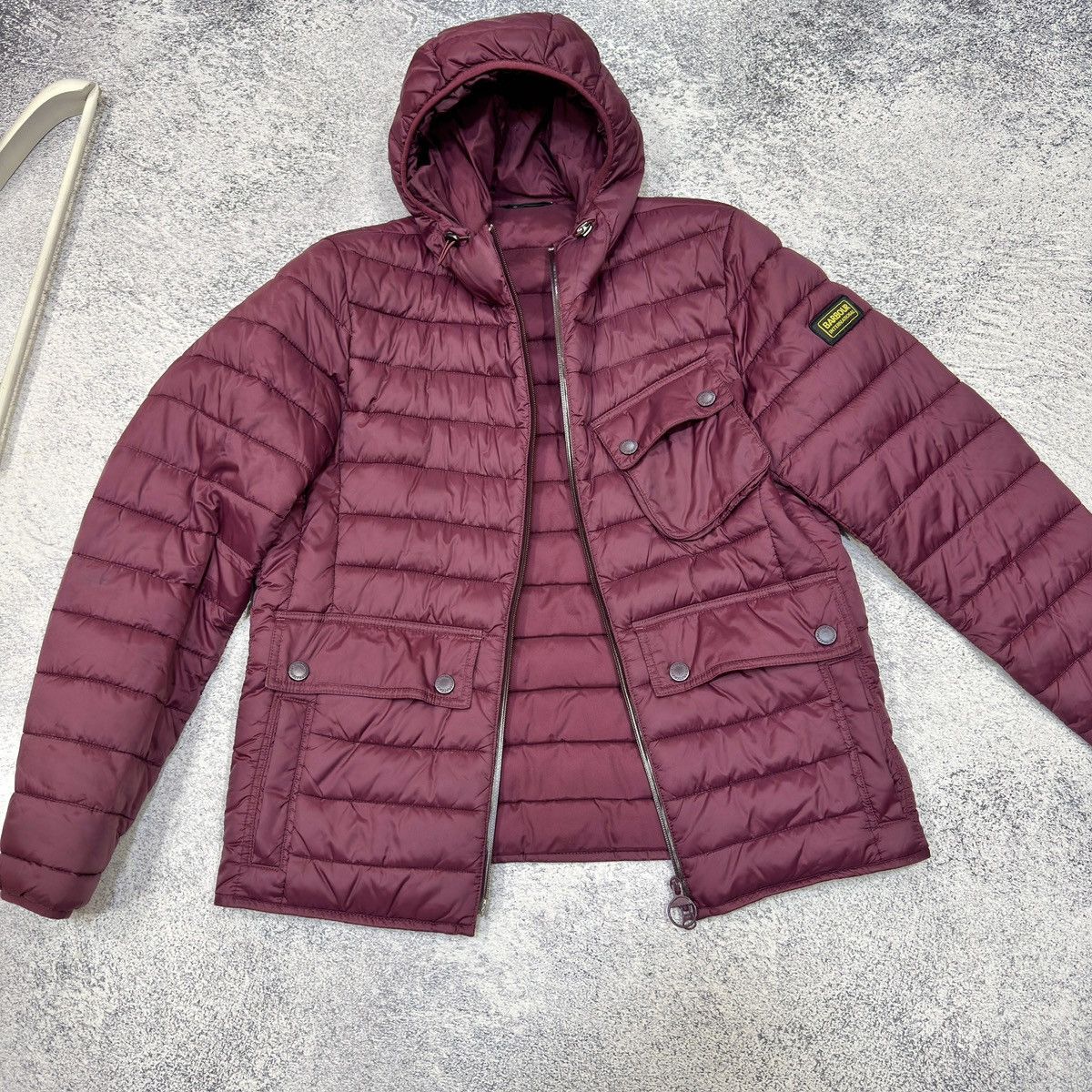 Barbour Barbour International Ouston Hooded Jacket L size Size US L / EU 52-54 / 3 - 8 Thumbnail