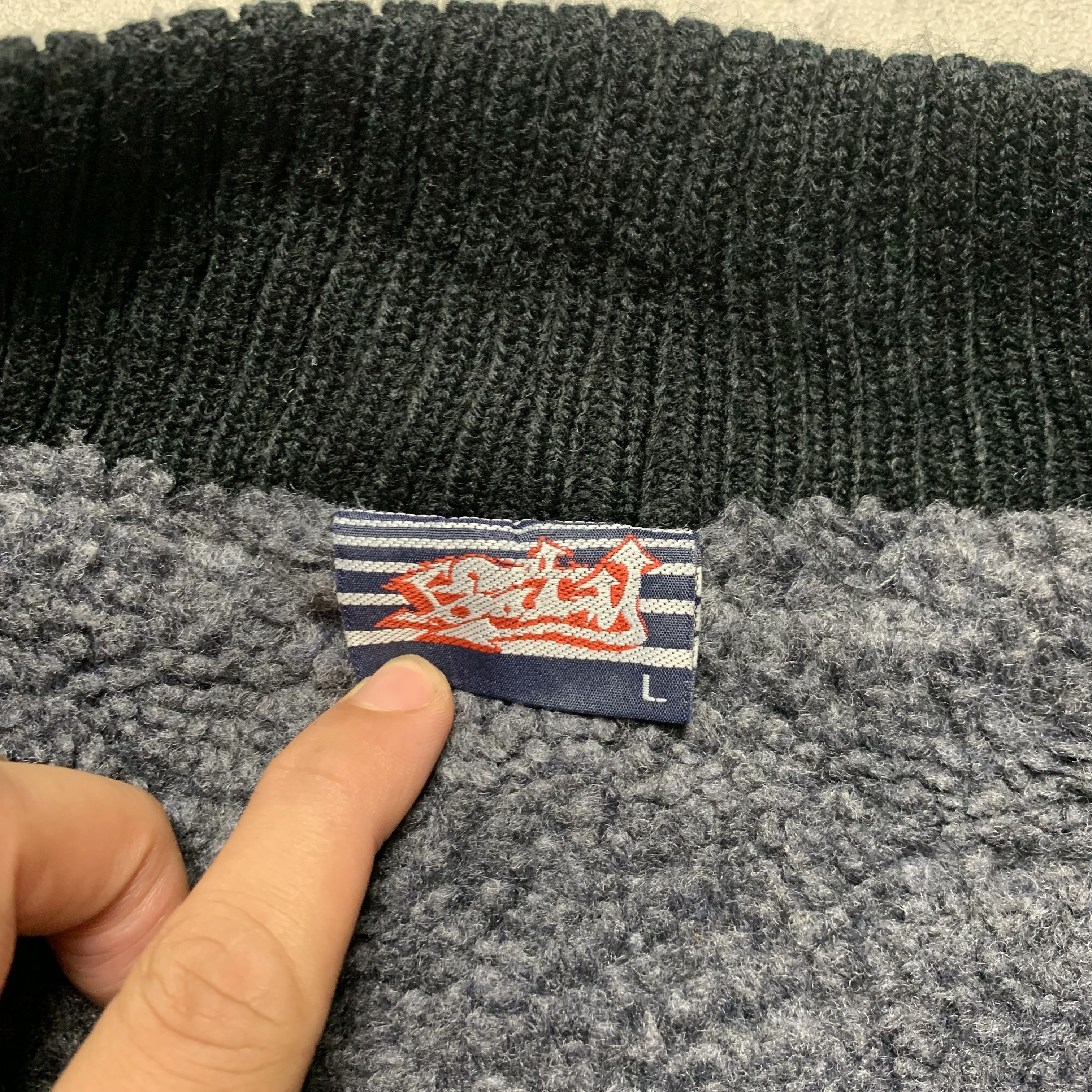 Japanese Brand Vintage Yields Heavy Crops Polar Fleece Jacket Size US L / EU 52-54 / 3 - 3 Thumbnail