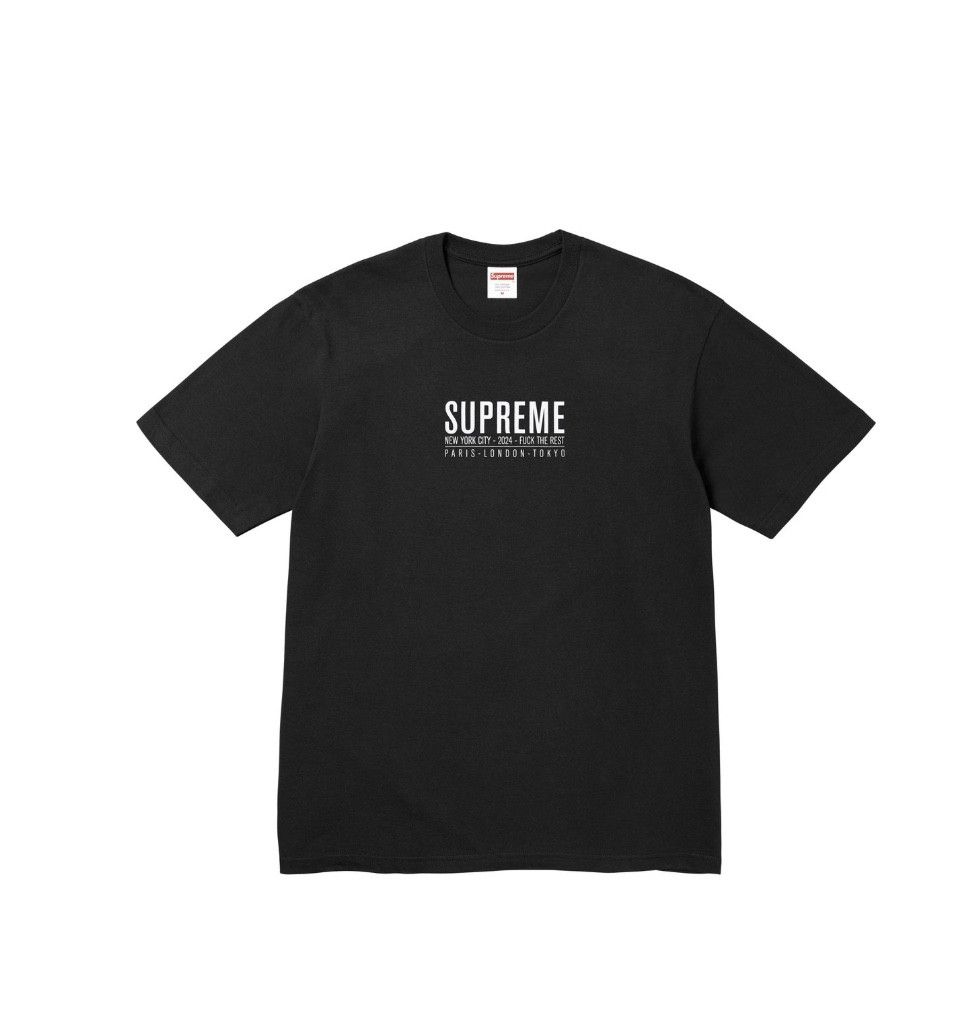 Supreme Supreme Paris Tee in Black - XLarge (SS24) Size US XL / EU 56 / 4 - 1 Preview