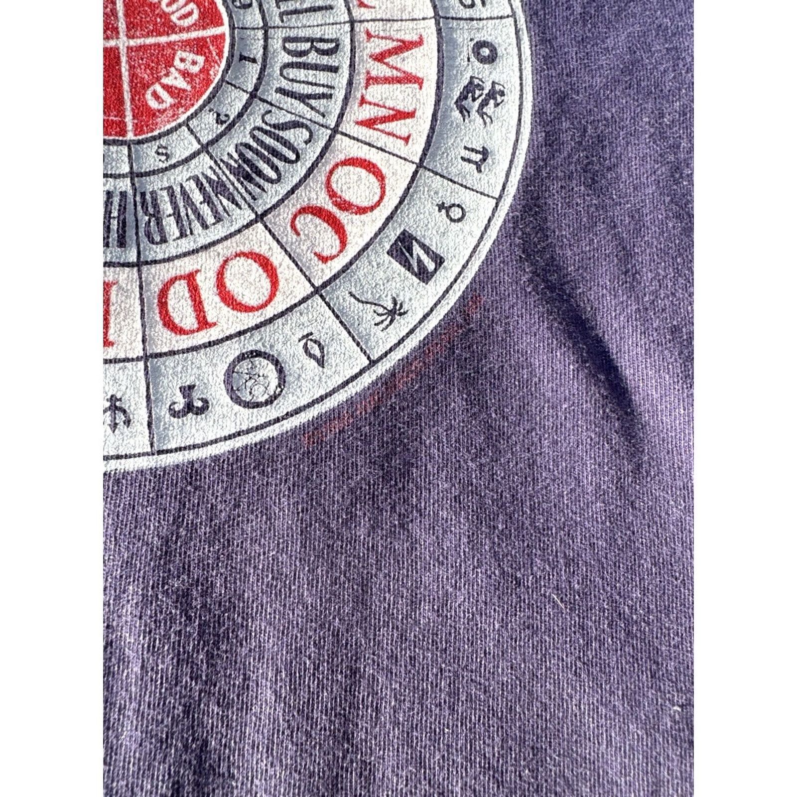 Vintage VINTAGE Pearl Jam No Code Zodiac Band T Shirt XL Navy Blue 90s Grunge Mens Mens T-Shirt Size US XL / EU 56 / 4 - 5 Thumbnail