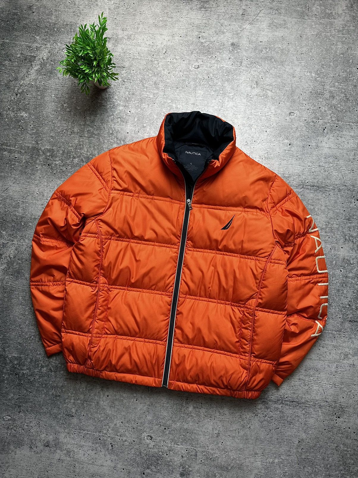 Nautica × Vintage Nautica Competition Down Bomber Puffer Y2K Jacket Size US L / EU 52-54 / 3 - 2 Thumbnail