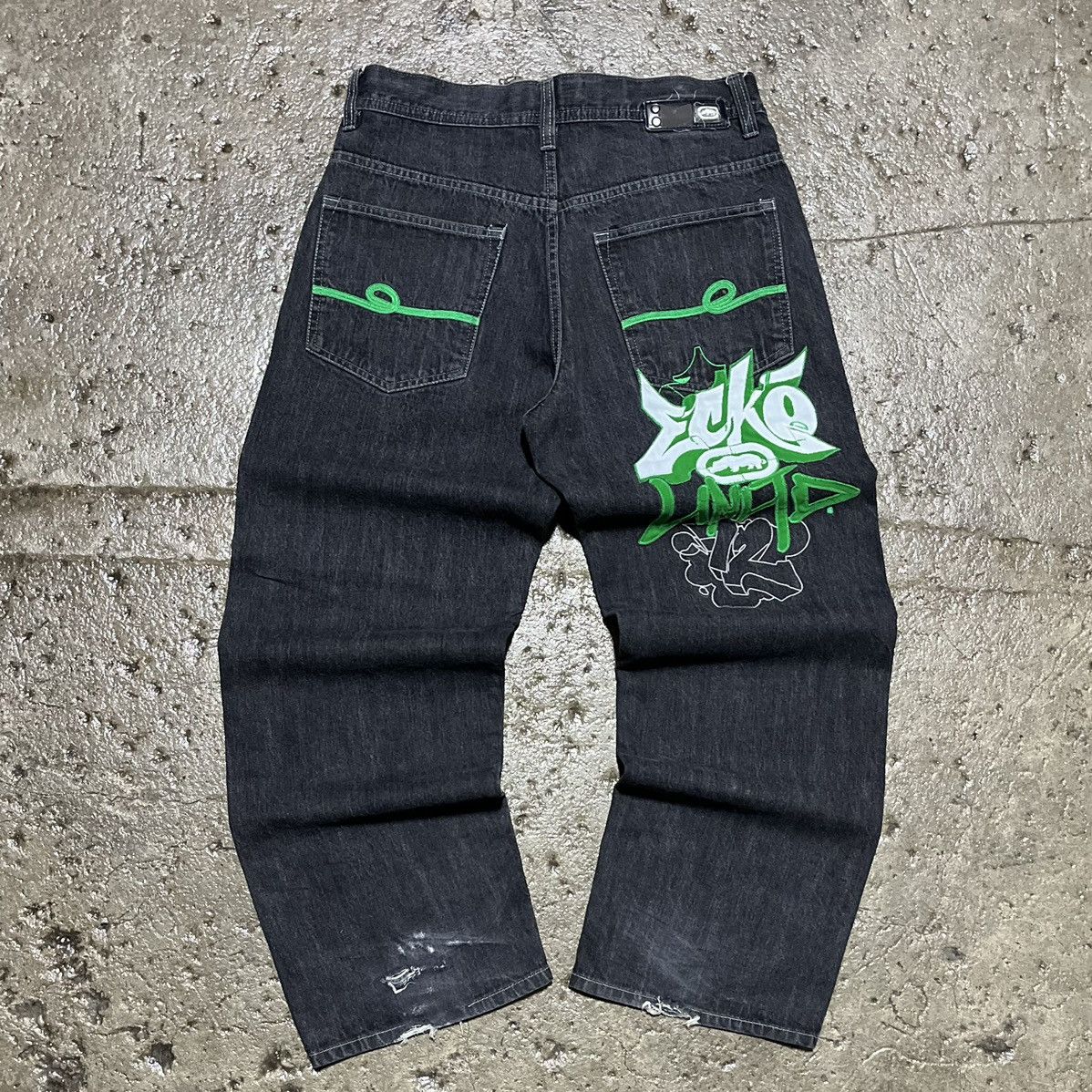 Ecko Unltd. × JNCO × Vintage CRAZY VINTAGE Y2K ECKO UNLTD