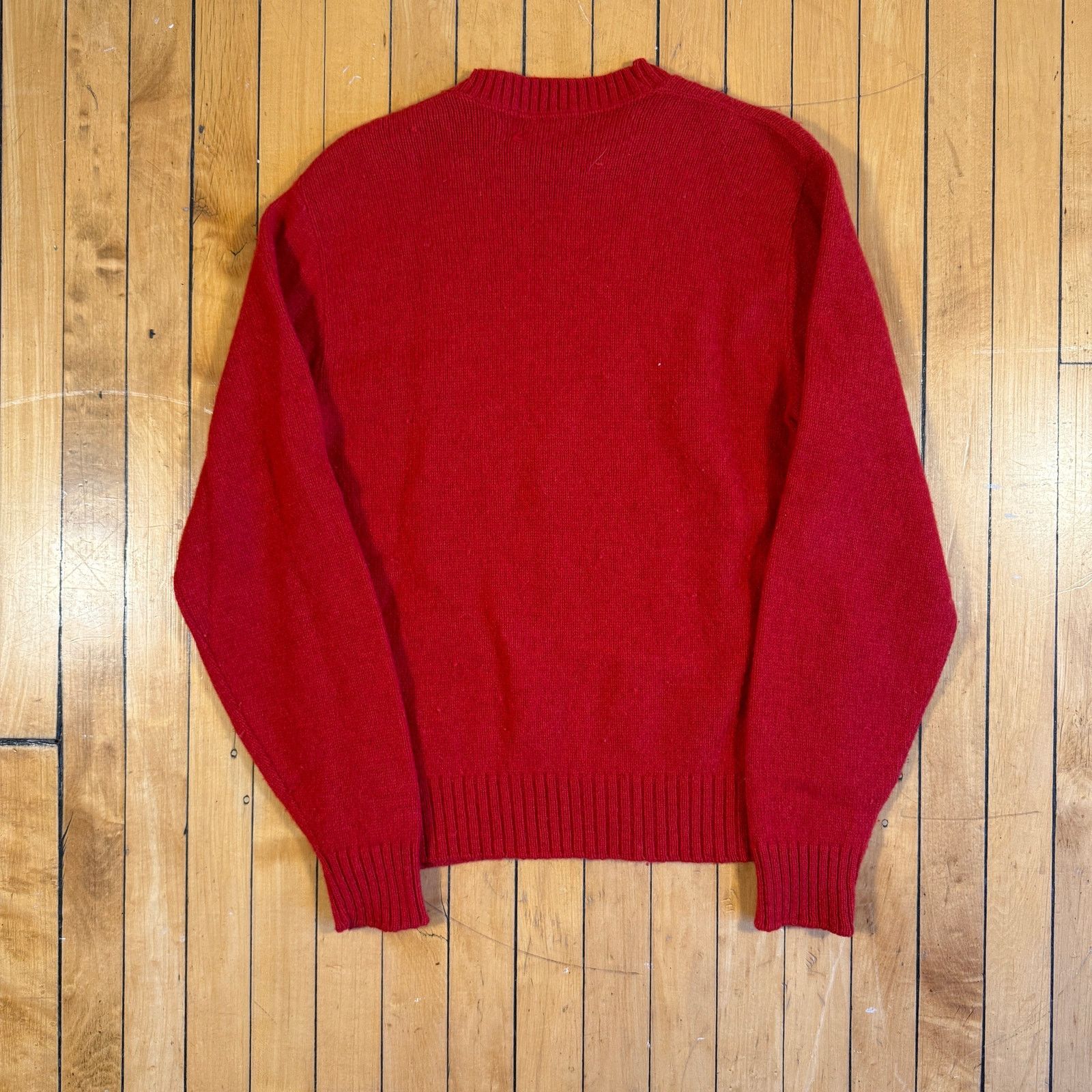 & Other Stories Vintage red wool sweater Size US L / EU 52-54 / 3 - 1 Thumbnail