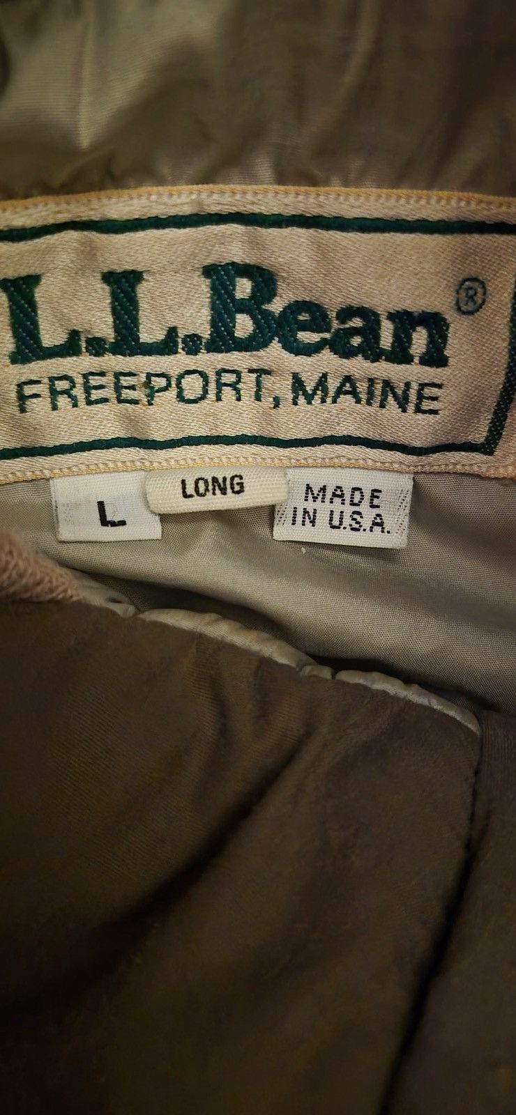 L.L. Bean Vintage L.L.Bean Made in US Brown Field Parka Men Large Long Size US L / EU 52-54 / 3 - 6 Thumbnail