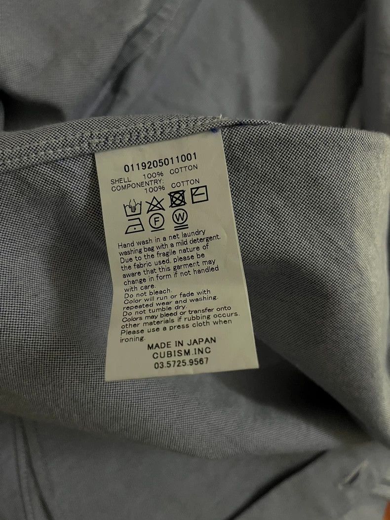 Visvim visvim Droplet Sleeve Egyptian Cotton Old Cloth Shirt 2505- Size US S / EU 44-46 / 1 - 5 Thumbnail