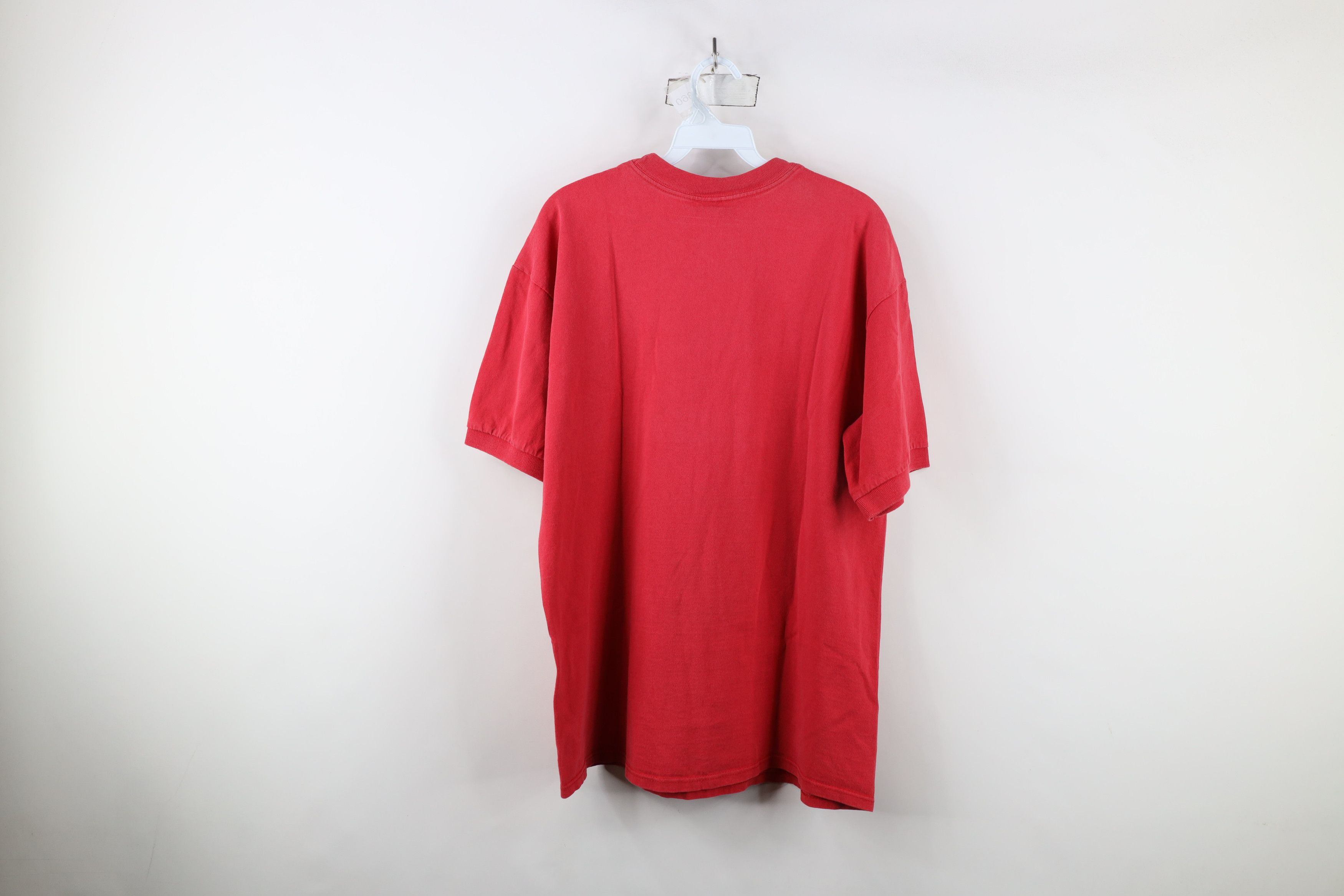Vintage Vintage 90s Ohio State University Football Ringer T-Shirt Size US L / EU 52-54 / 3 - 11 Thumbnail
