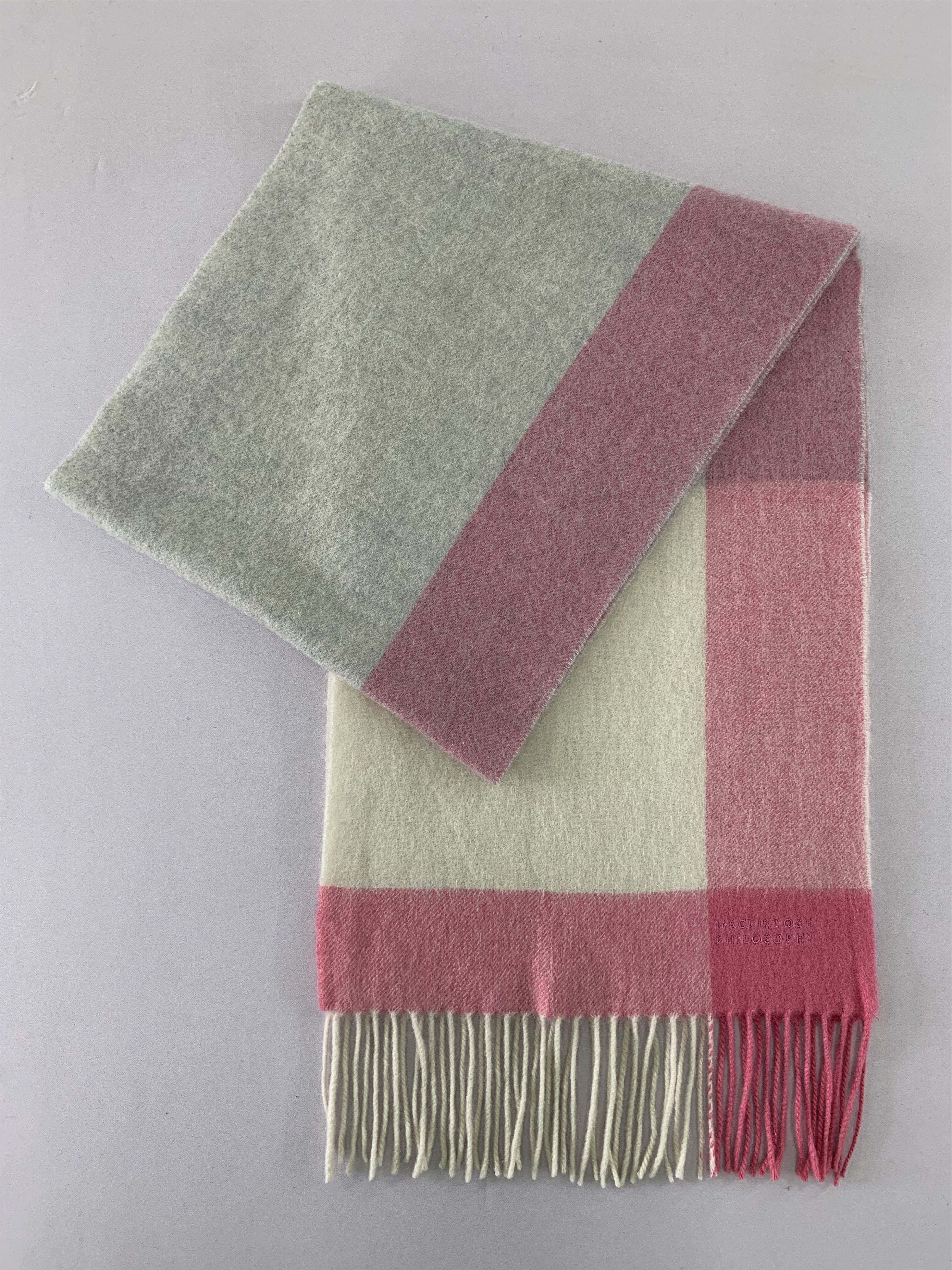 Mackintosh Mackintosh Philosophy Scarf Wool Muffler Neck Wrap BL4281 Size ONE SIZE - 2 Thumbnail