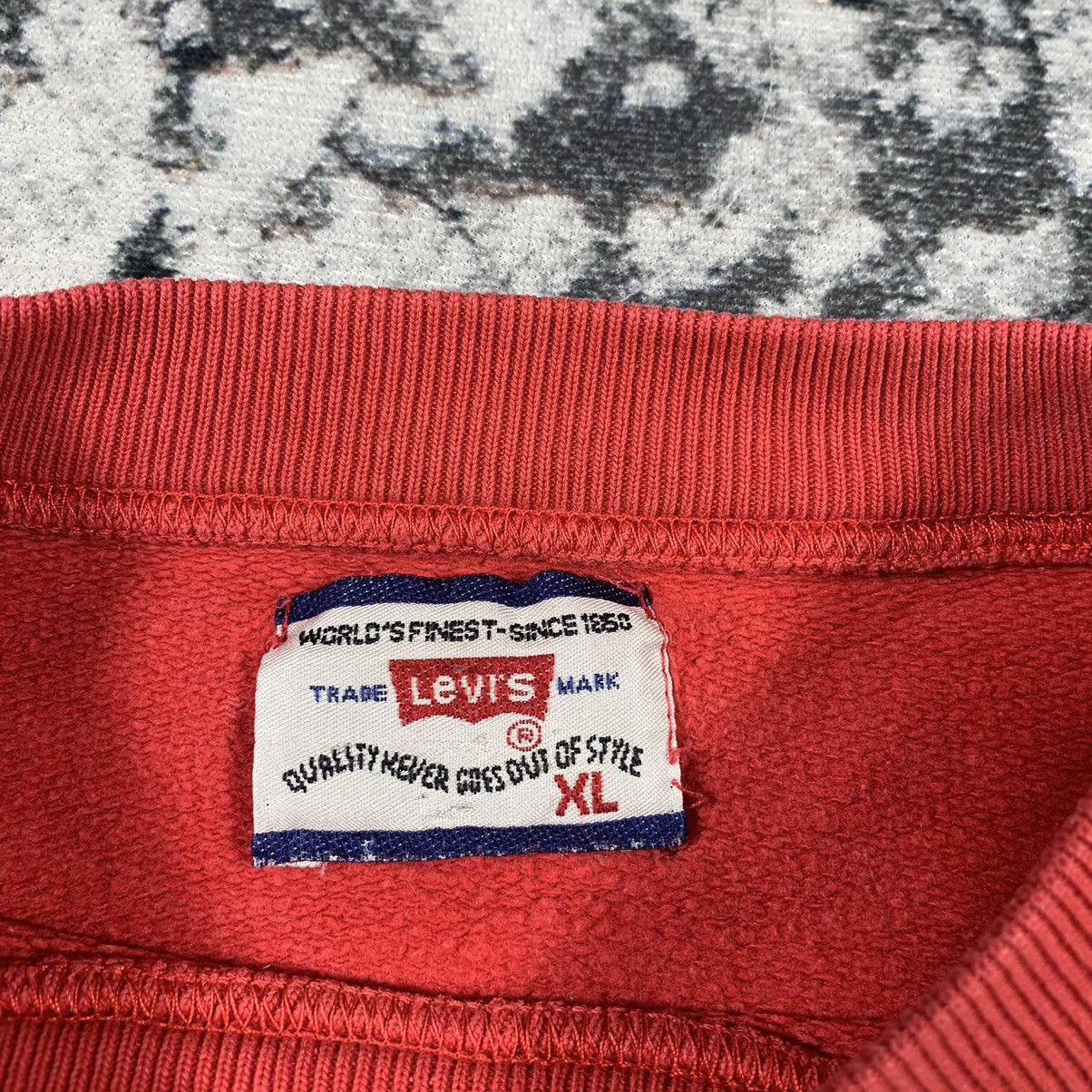 Levi's × Levi's Vintage Clothing × Vintage Vintage 90’s Levi’s Baseball USA Sweatshirt Embroidery Size US XL / EU 56 / 4 - 11 Thumbnail