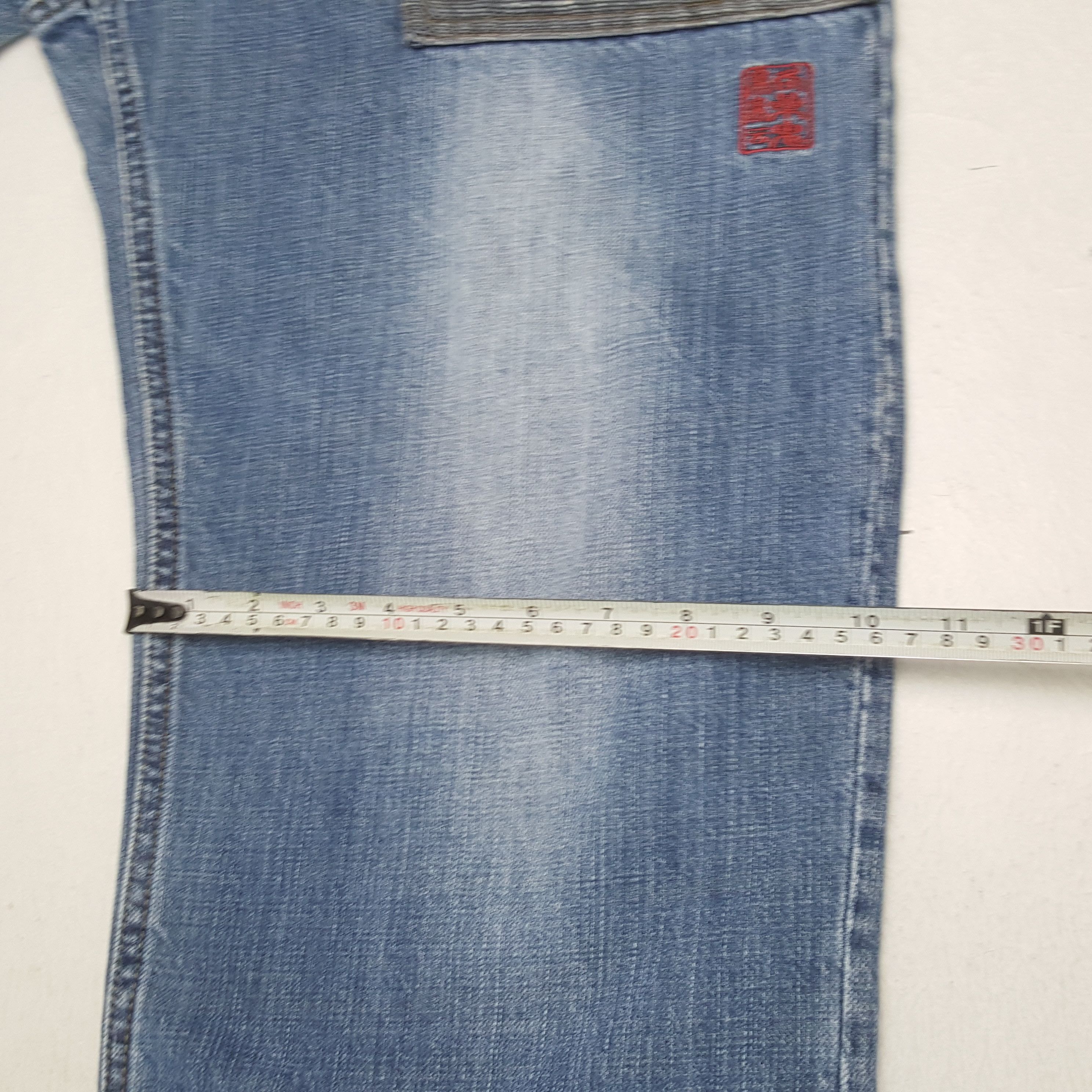 Japanese Brand × Vintage Vintage KARAKURI TAMASHI Japanese Fashion Brand Jean Size US 33 - 10 Thumbnail