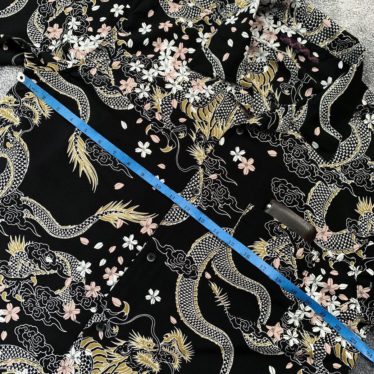 Japanese Brand Japanese Traditional Flying dragon Shirt Size US XL / EU 56 / 4 - 11 Thumbnail