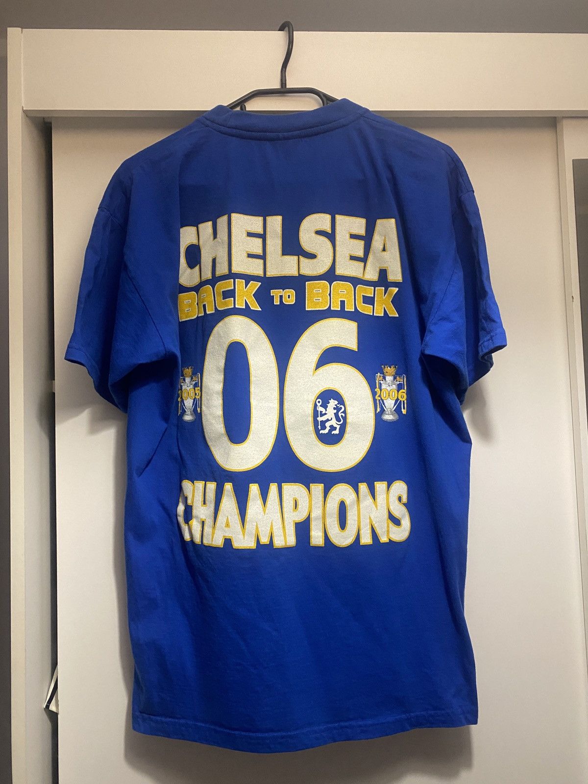 Vintage Chelsea back to back champions 00s two sided vintage tee Size US L / EU 52-54 / 3 - 3 Thumbnail