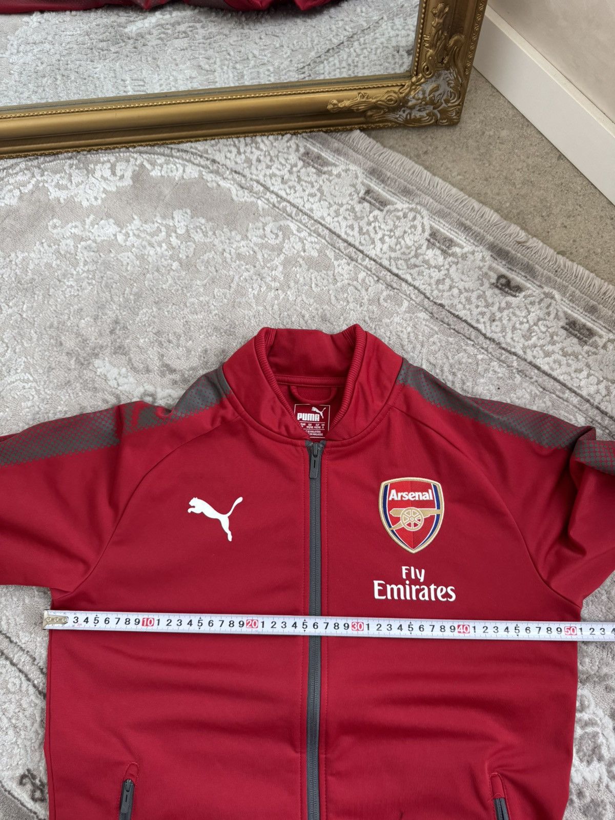 Puma Puma Arsenal Football Jacket Training Soccer Track Top zip Size US S / EU 44-46 / 1 - 7 Thumbnail