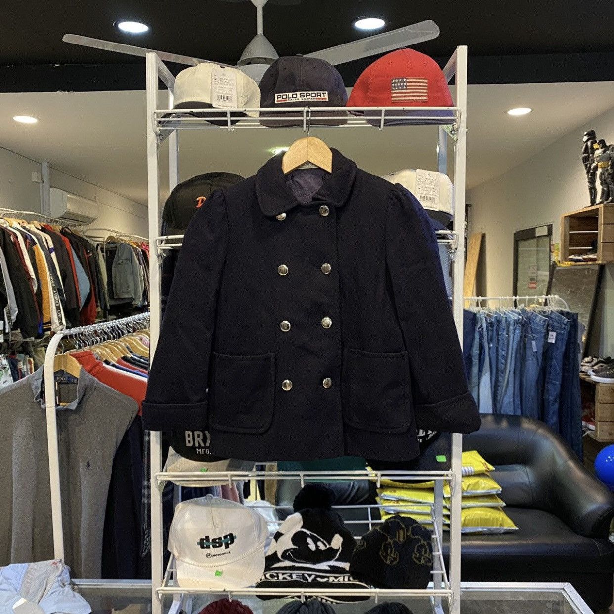 Vintage Givenchy Enfants double-breasted blazer .