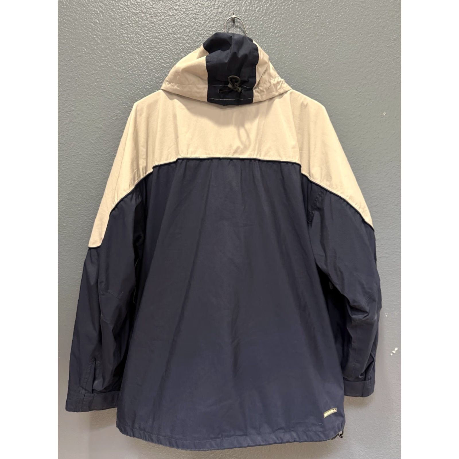 Quiksilver VINTAGE Quiksilver Jacket Men’s Medium Navy Silver Parka Winter Skiing Parka Mens Size US M / EU 48-50 / 2 - 6 Thumbnail