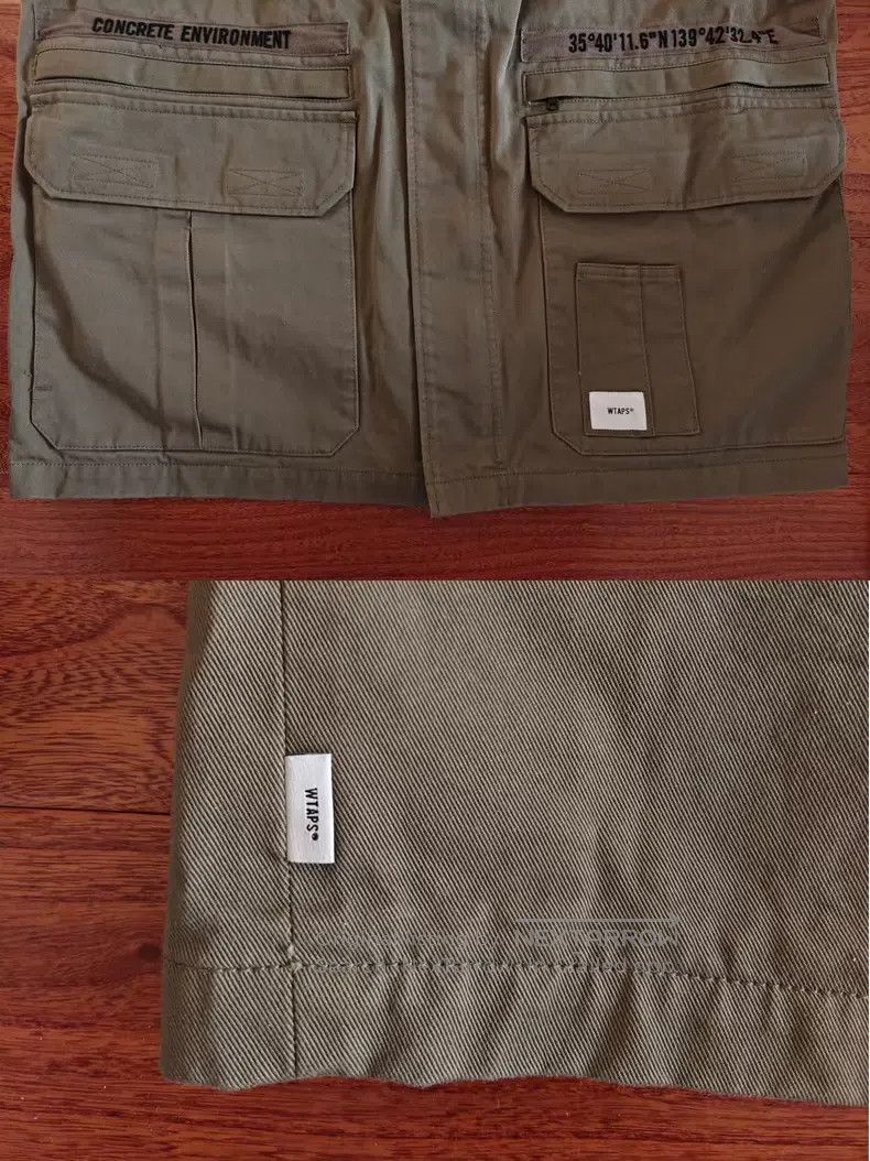 Wtaps Wtaps Military-style utility vest, olive green Size US L / EU 52-54 / 3 - 6 Thumbnail