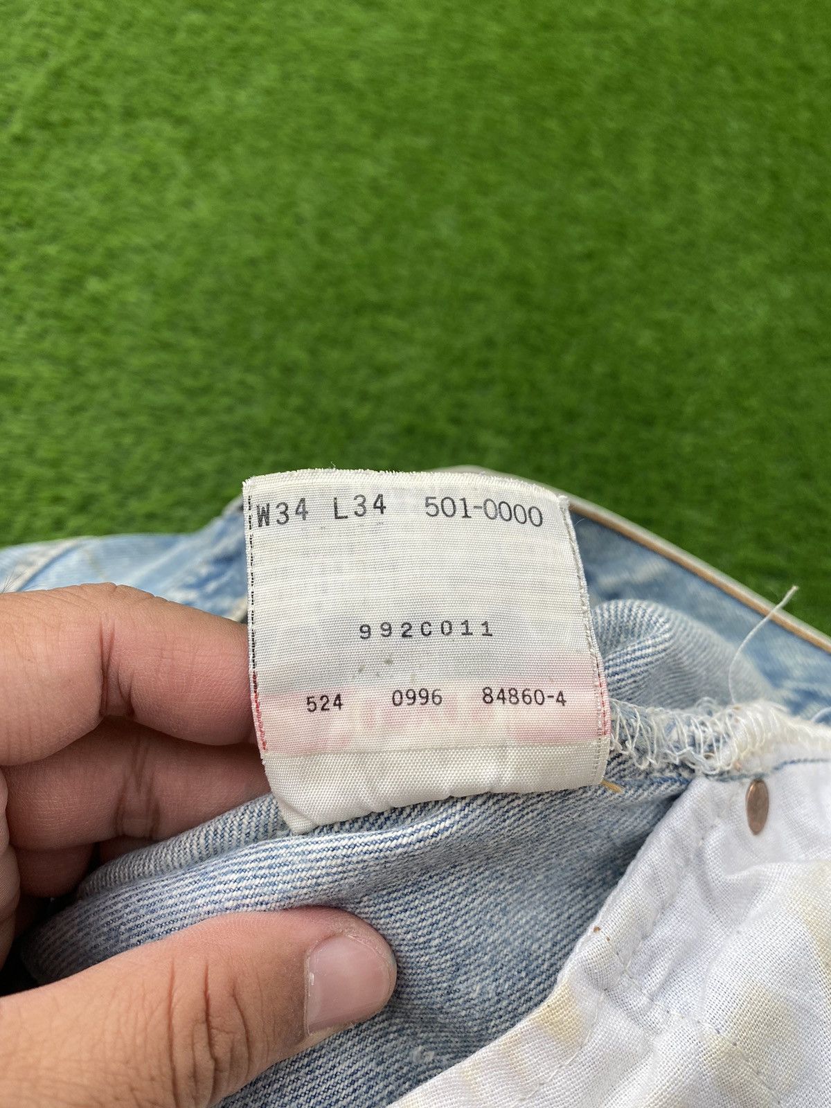 Levi's Vintage Levis 501xx Distressed Pant Size US 32 / EU 48 - 12 Thumbnail