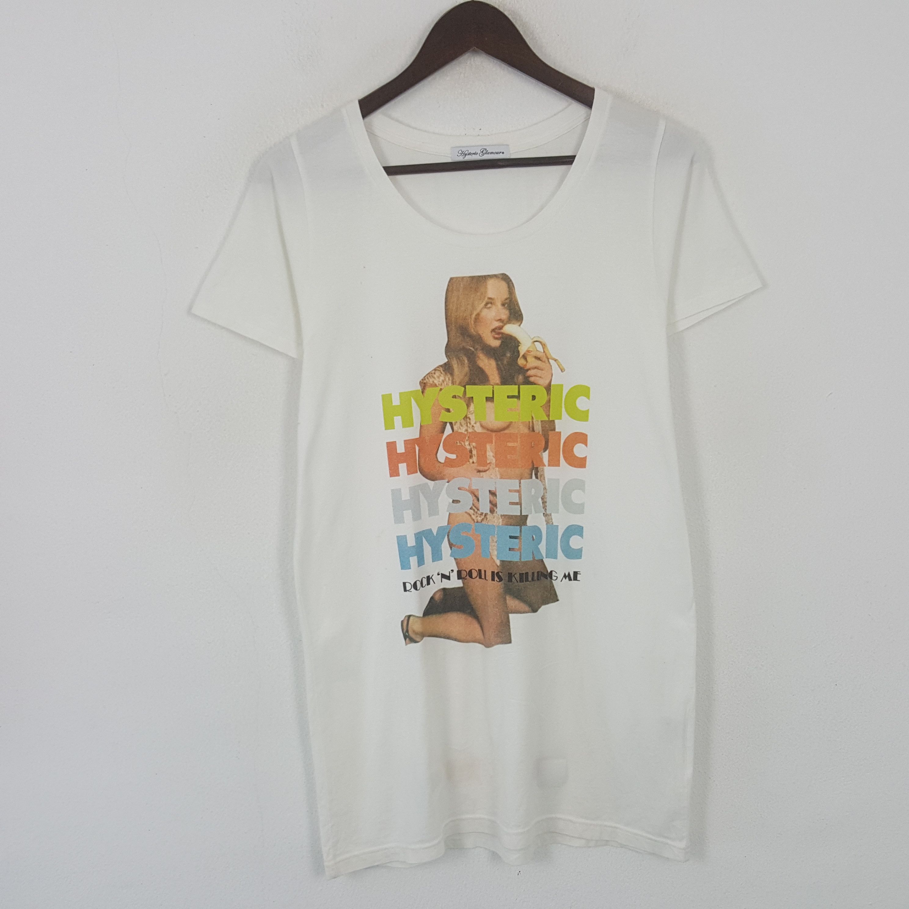 Hysteric Glamour Vintage Hysteric Glamour Sexy Tshirt Size US S / EU 44-46 / 1 - 1 Thumbnail