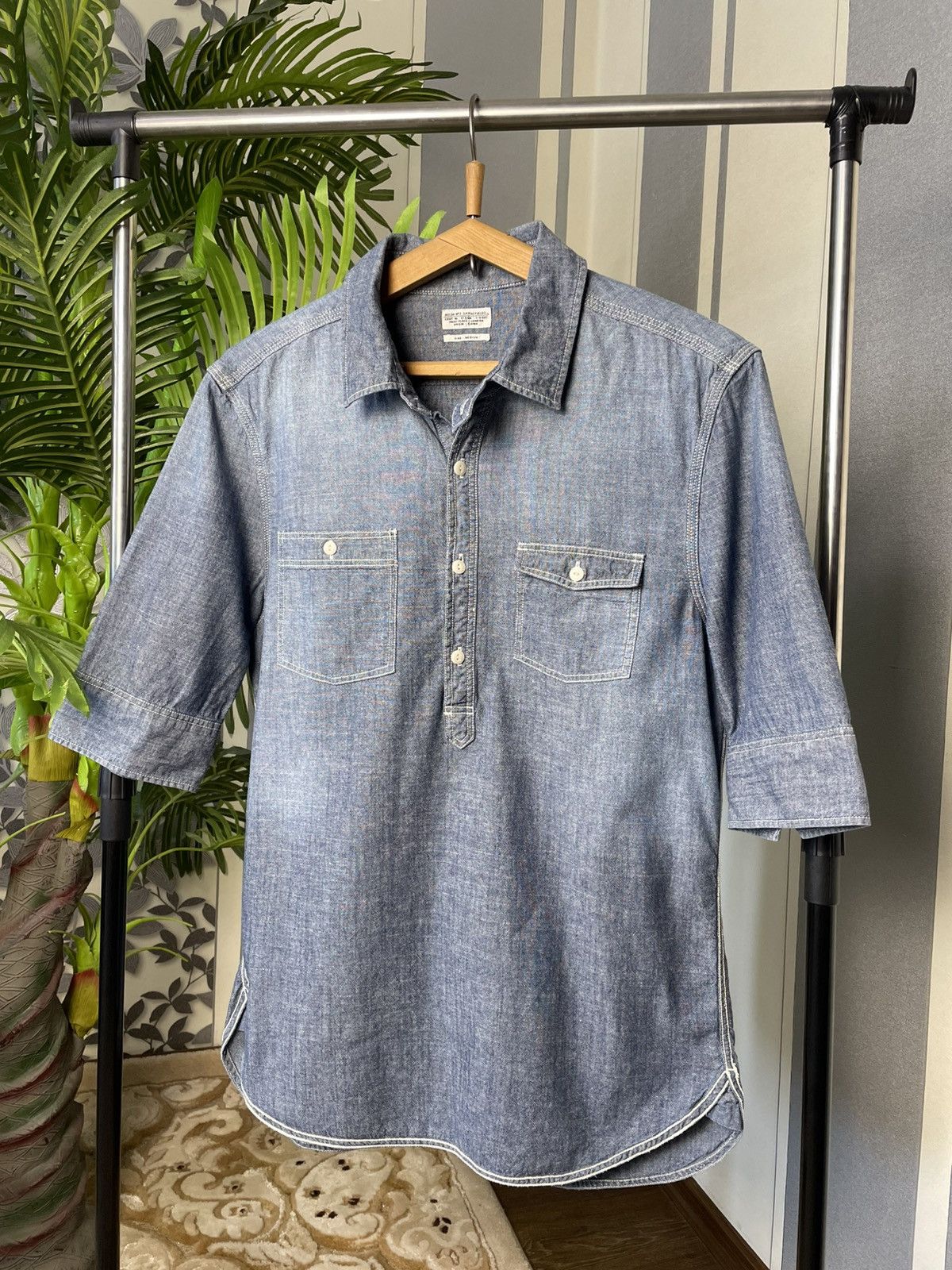 Allsaints Allsaints Men’s Jeans 1/2 sleeve Polo Shirt Size M Size US M / EU 48-50 / 2 - 1 Thumbnail