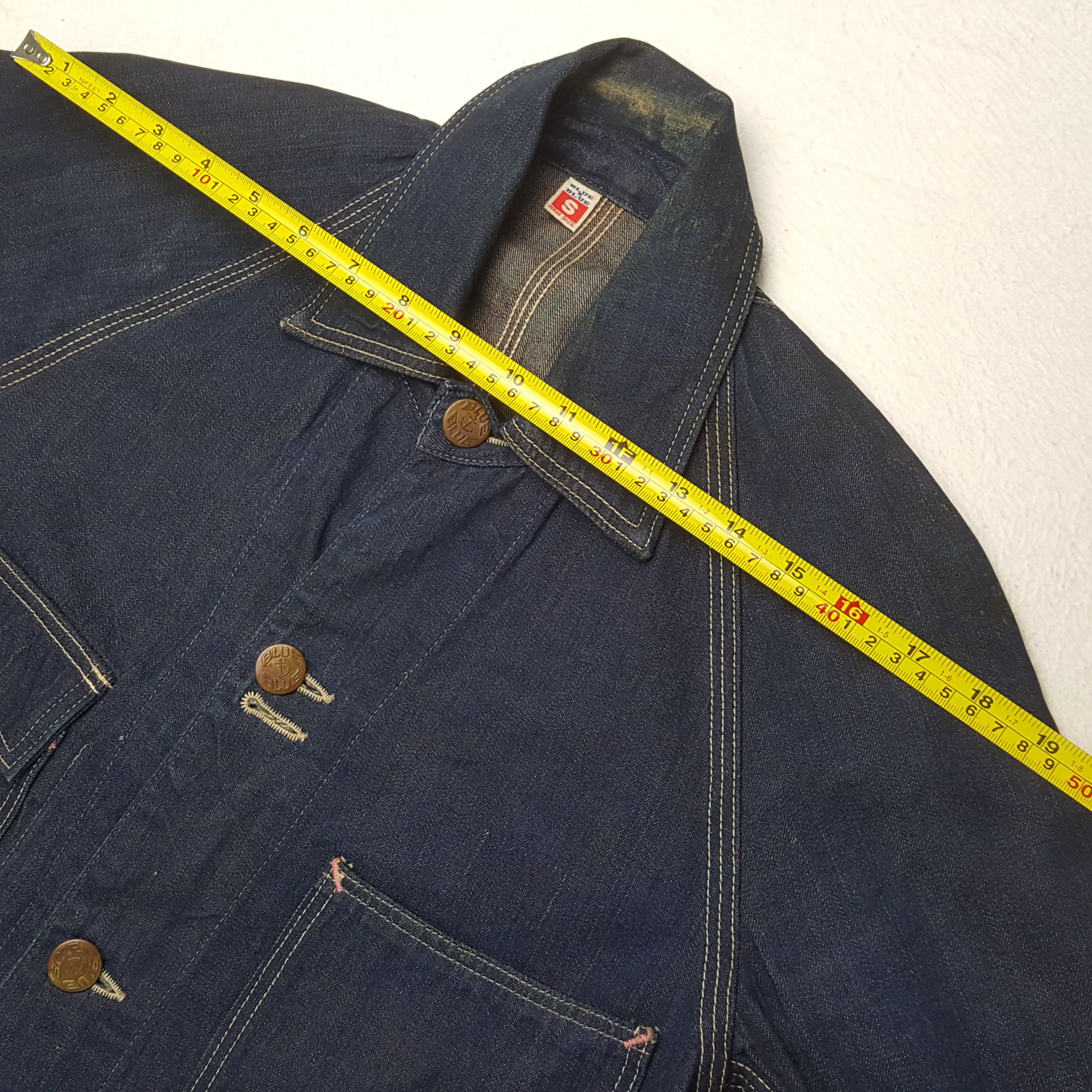 Blue Blue Japan Blue Blue Japan Fashion Pocket Design Jacket 34 Size US S / EU 44-46 / 1 - 5 Thumbnail
