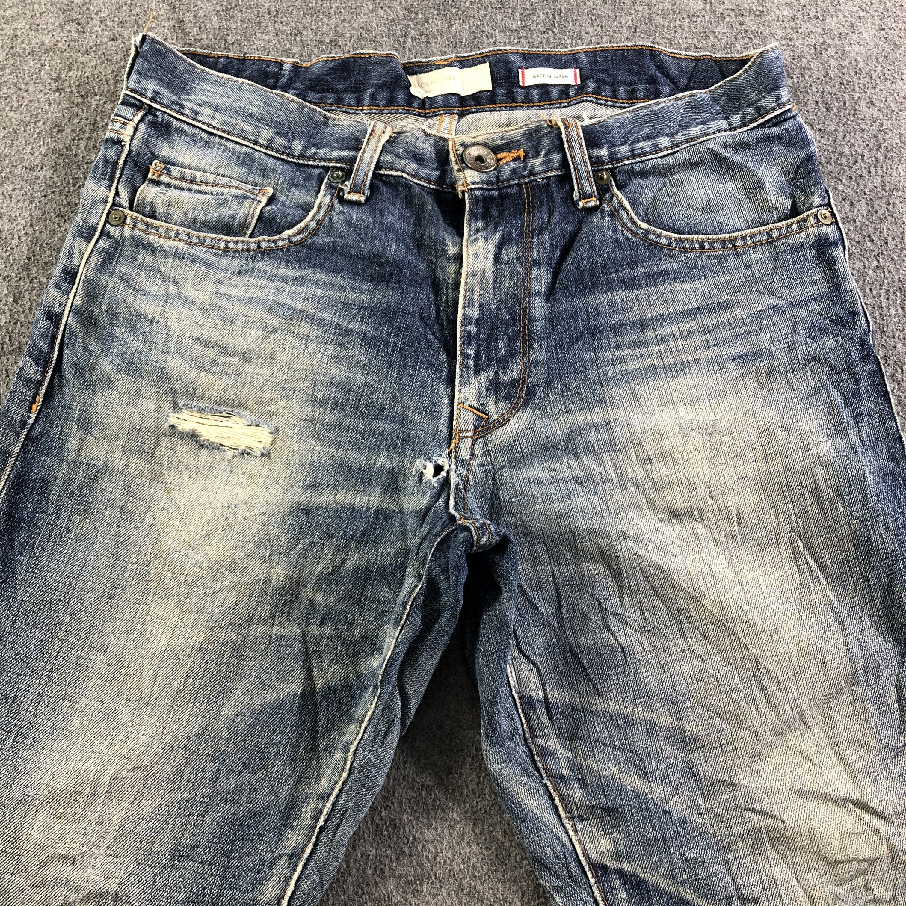 Japanese Brand Vintage Back Number Jeans-J3631 Size US 32 / EU 48 - 3 Thumbnail