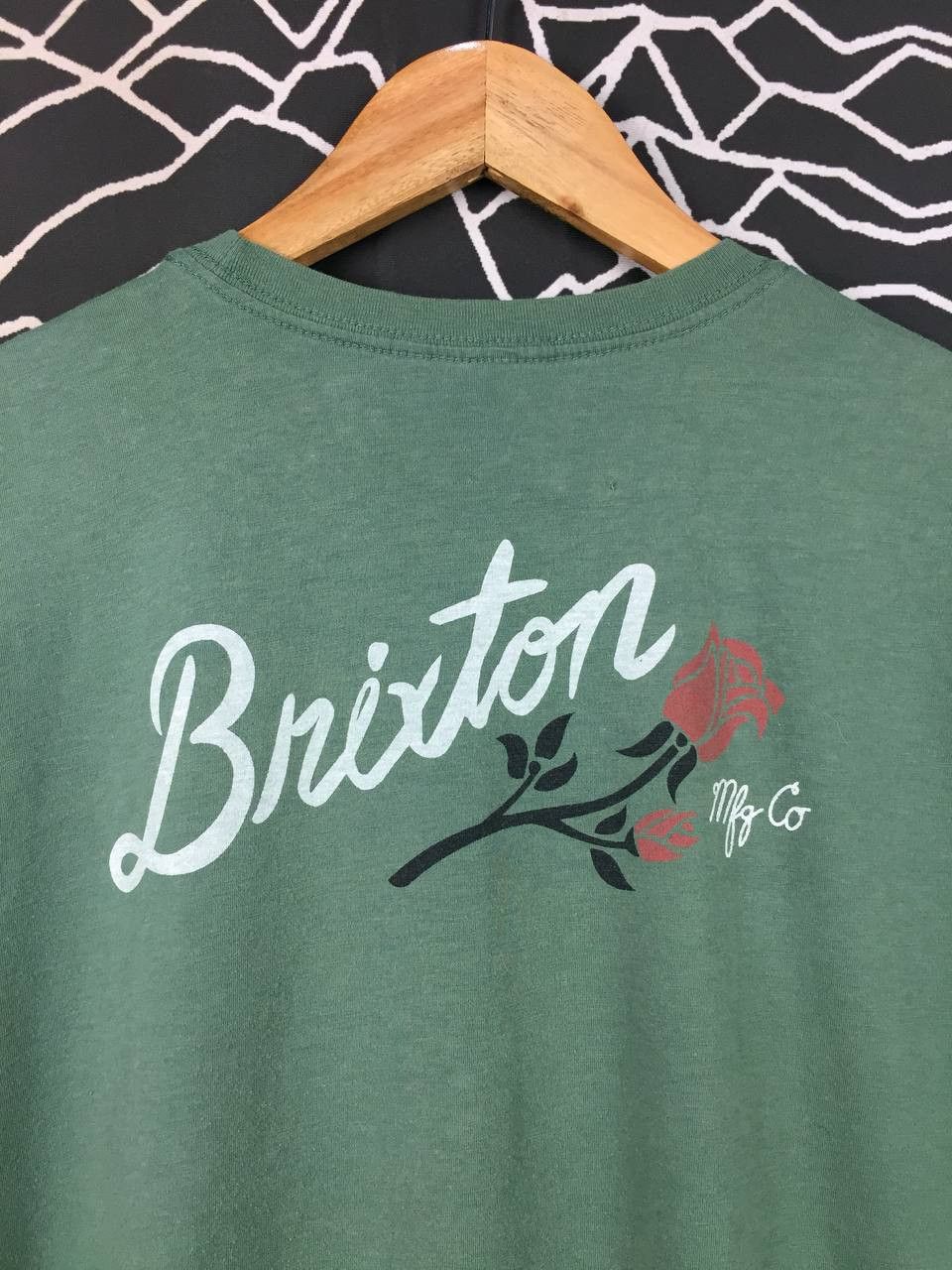 Brixton Brixton Floral Script Logo Skater Vibe Premium Fit Tee Size US L / EU 52-54 / 3 - 3 Thumbnail