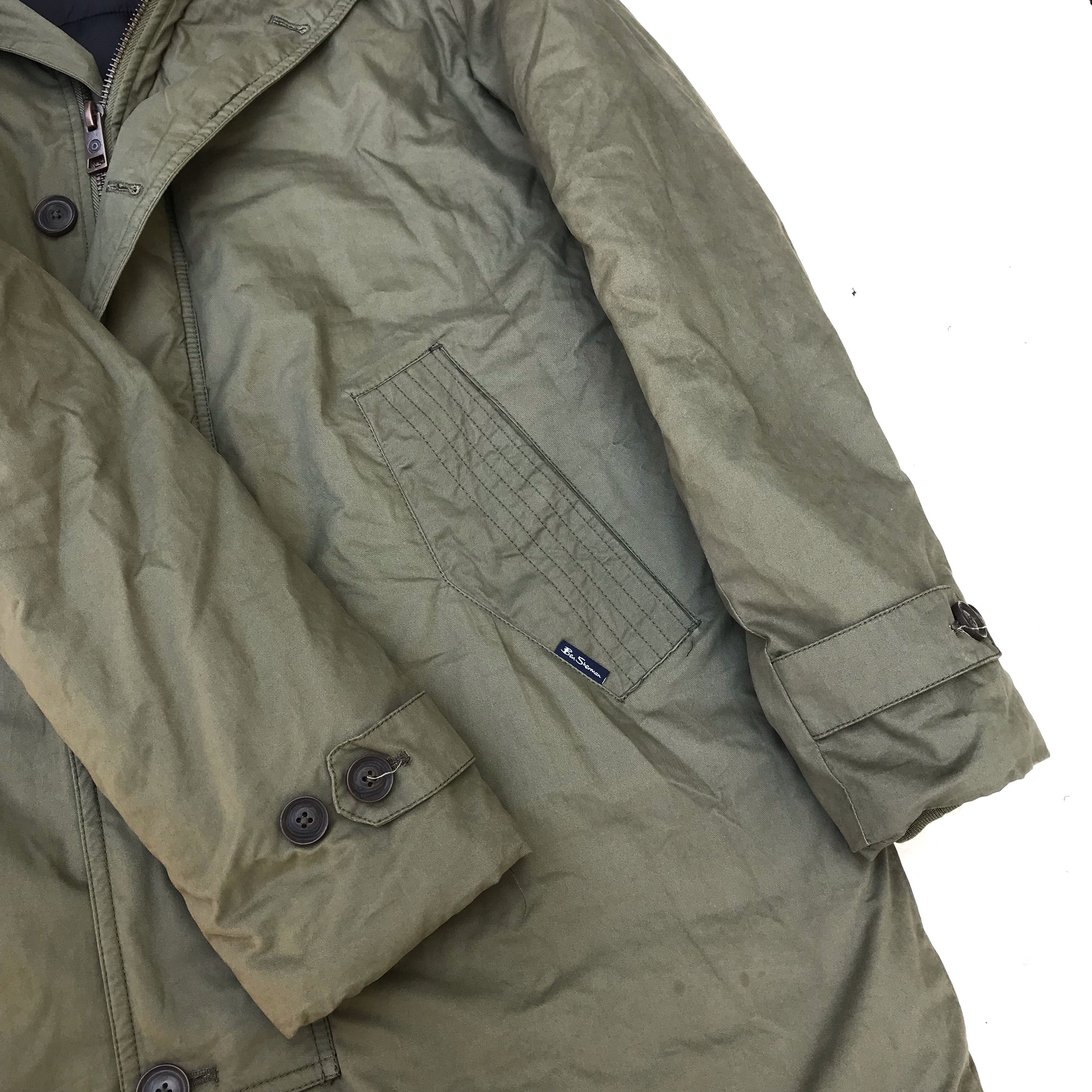 Ben Sherman Ben Sherman Green M51 Parka jacket Green Hemp Military Hemp Size US L / EU 52-54 / 3 - 8 Thumbnail