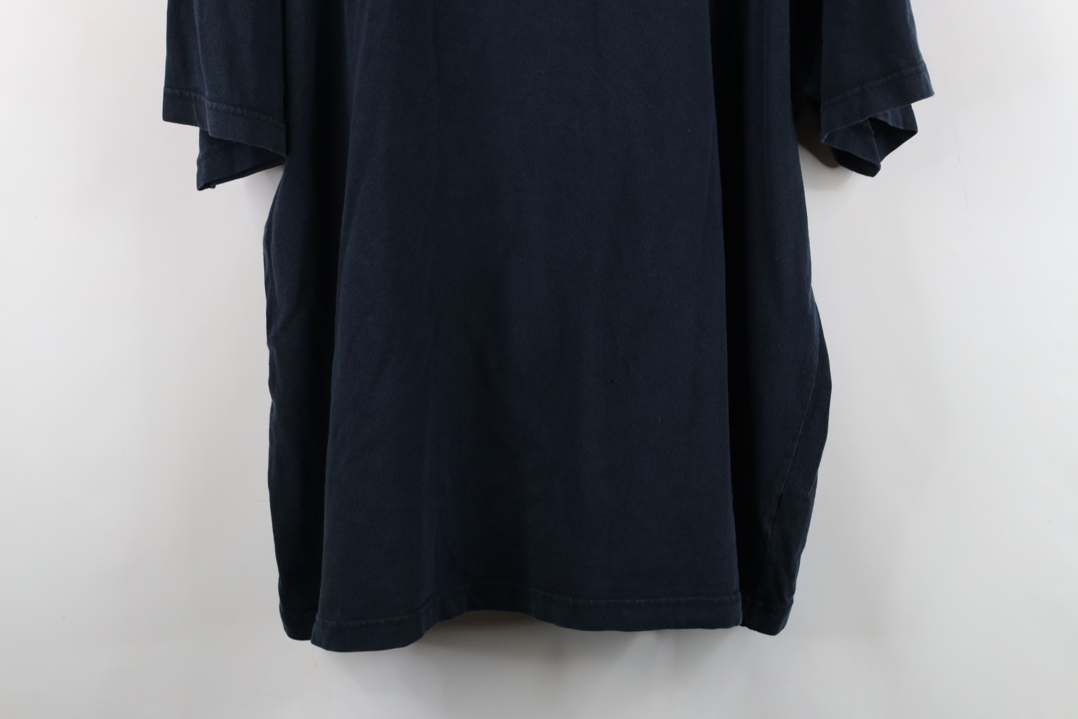 Eddie Bauer Vintage 90s Eddie Bauer Blank Cotton T-Shirt Black Size US XXL / EU 58 / 5 - 3 Thumbnail