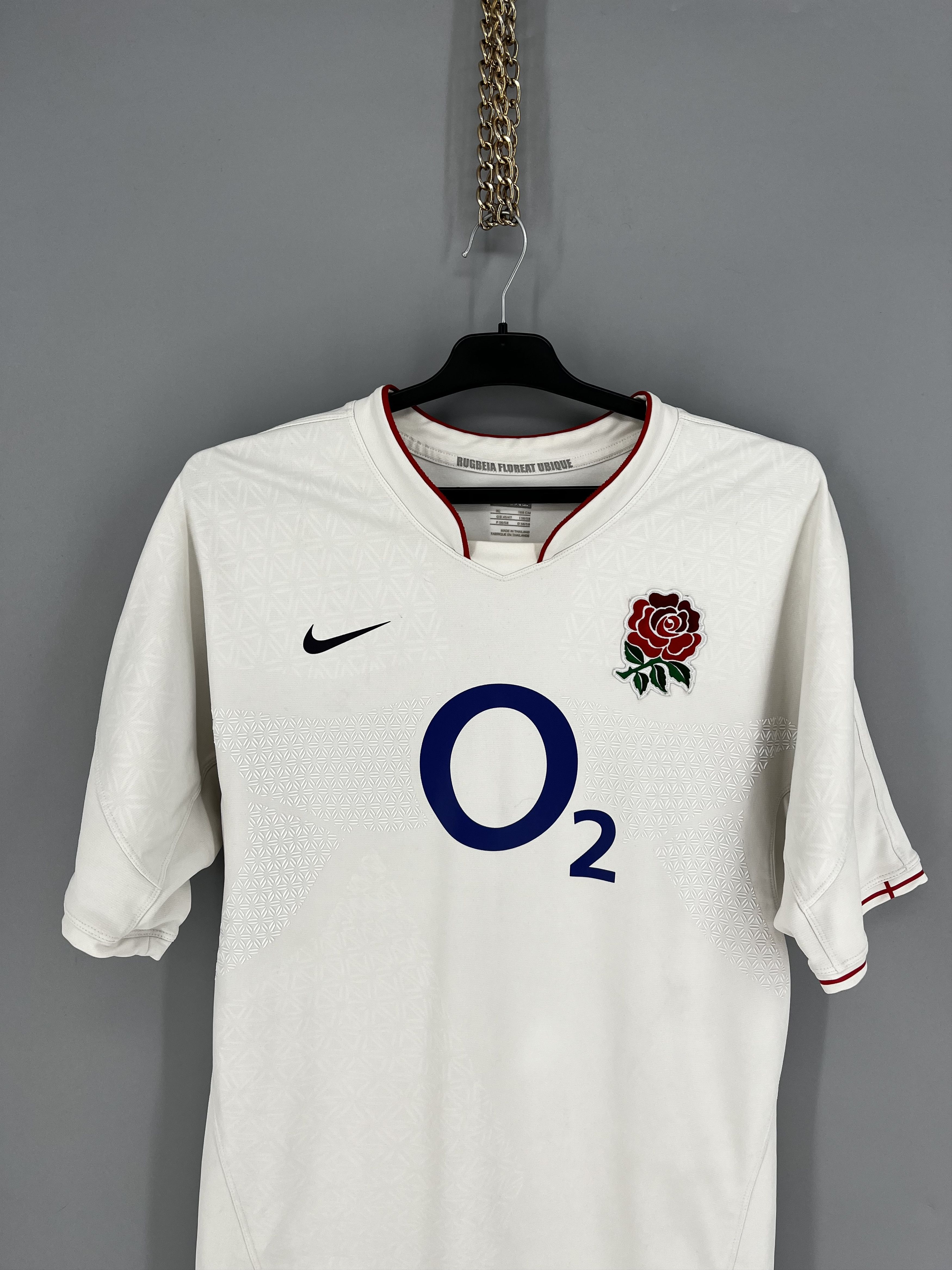 Nike Nike England 2009/2010 Floreat Ubique Home Jersey T Shirt Size US XL / EU 56 / 4 - 6 Thumbnail