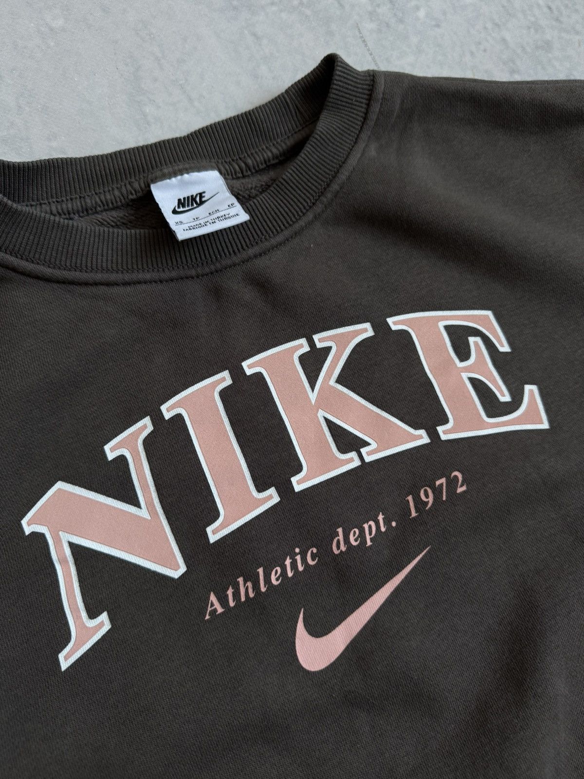 Nike Nike brown wmns sweatshirt Size XS / US 0-2 / IT 36-38 - 3 Thumbnail