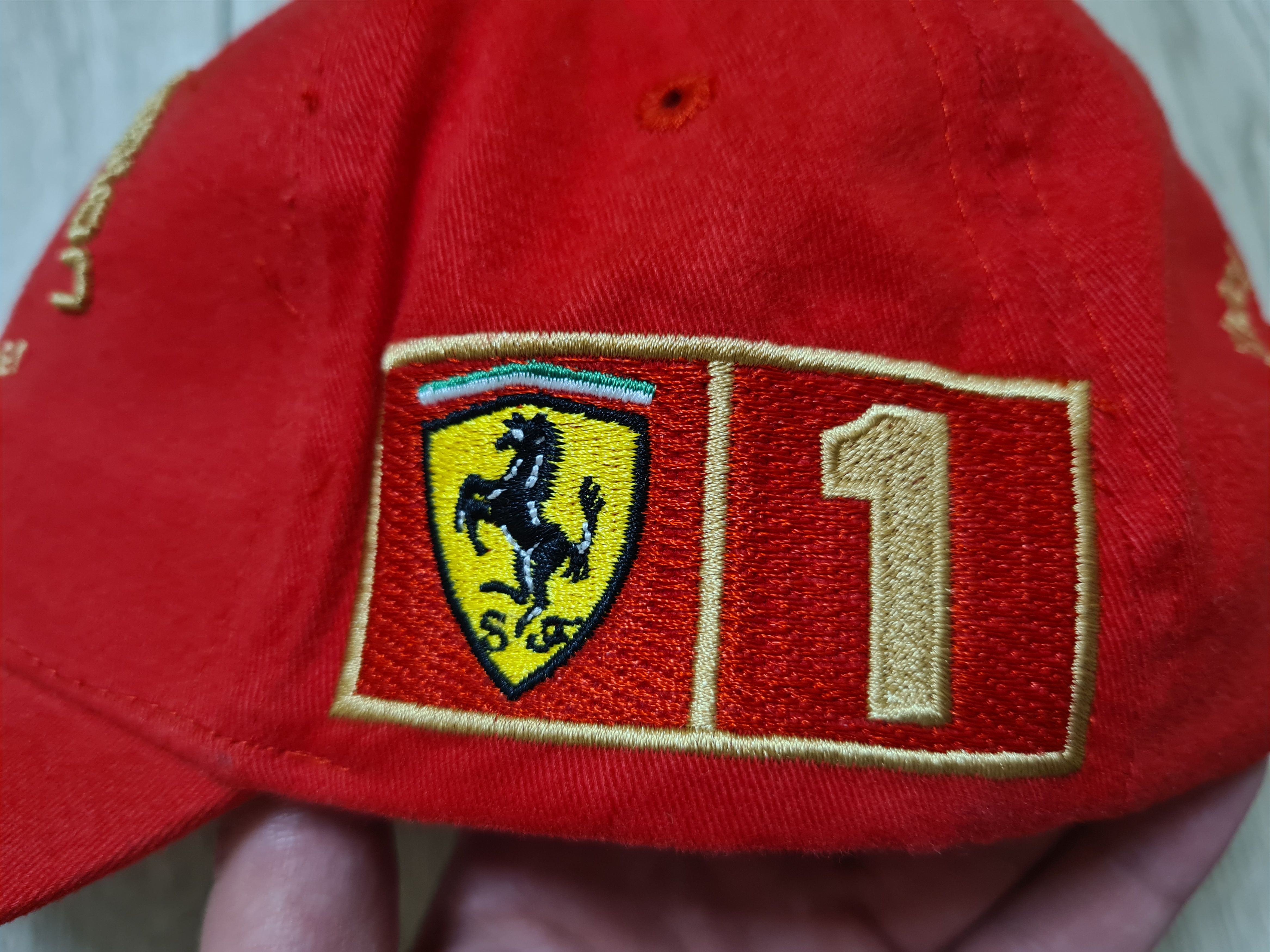 Ferrari FERRARI CAP VINTAGE NEW SCHUMACHER CAP FORMULA 1 CAP Size ONE SIZE - 7 Thumbnail