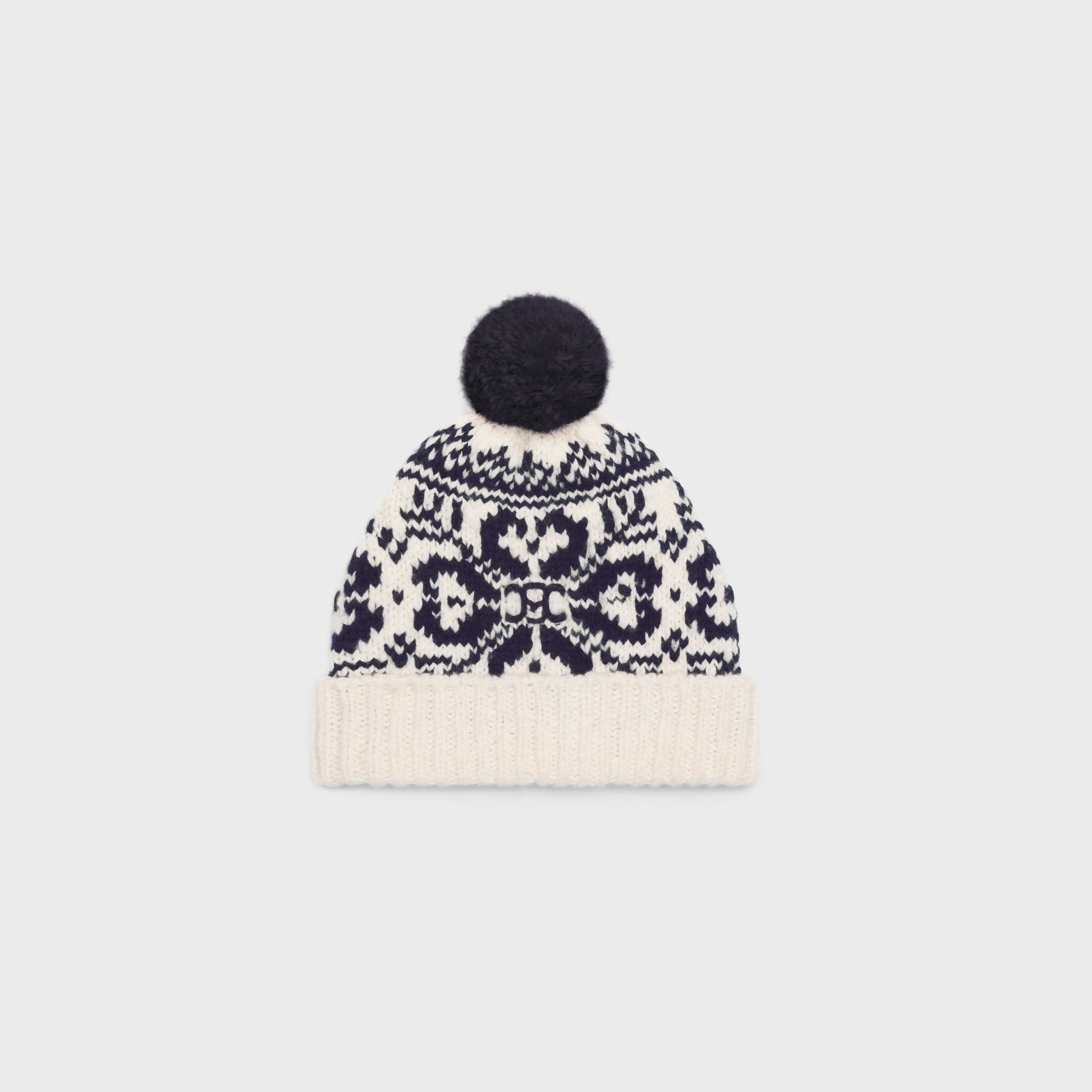 Celine o1bcso1str0925 2ADOF0I78 Size: OS / Hat / Cap Off White/Navy Size ONE SIZE - 1 Thumbnail
