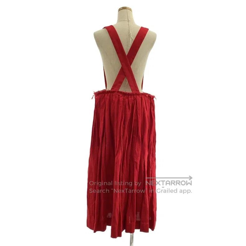 Comme des Garcons Comme Des Garcons Red retro strap skirt Size S / US 4 / IT 40 - 2 Thumbnail
