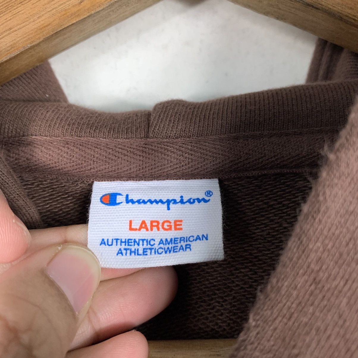 Champion Vintage Champion Spellout Pullover Hoodie Size US L / EU 52-54 / 3 - 14 Thumbnail