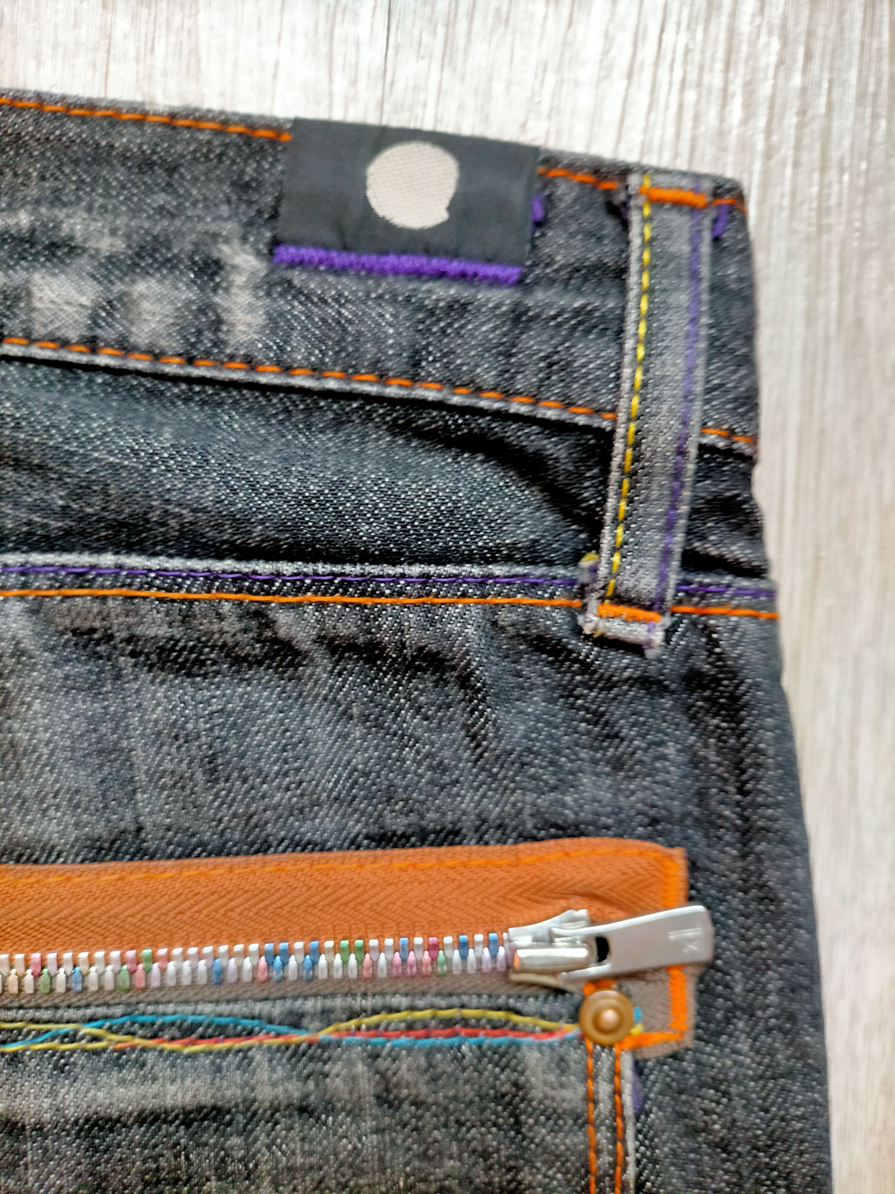 Hysteric Glamour × Japanese Brand Flare Jeans Union Made Blue Way Black Japan Boot cut Denim Size US 33 - 21 Thumbnail