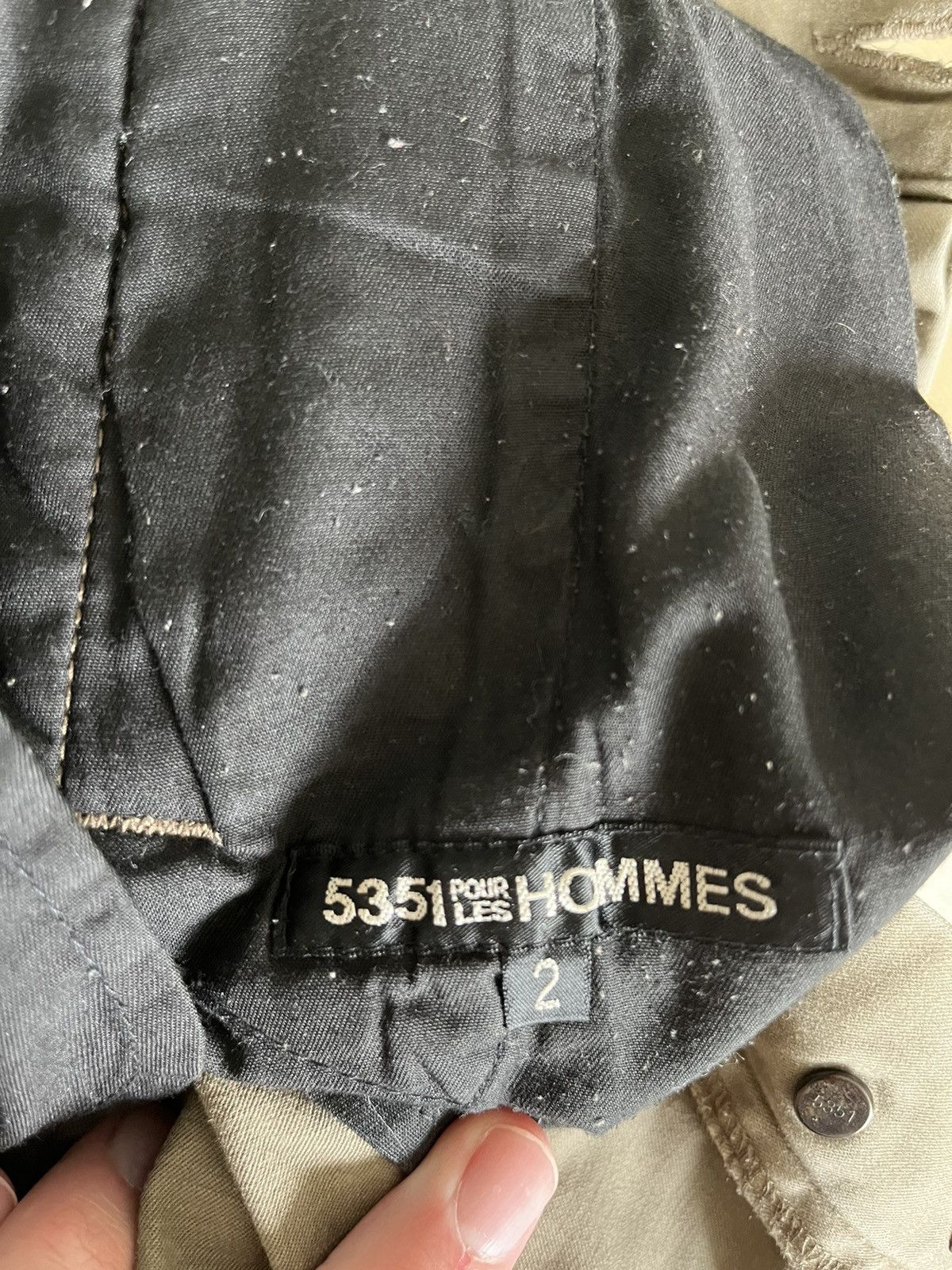5351 POUR LES HOMMES × Japanese Brand Beige Cargo Pant Size US 30 / EU 46 - 6 Thumbnail