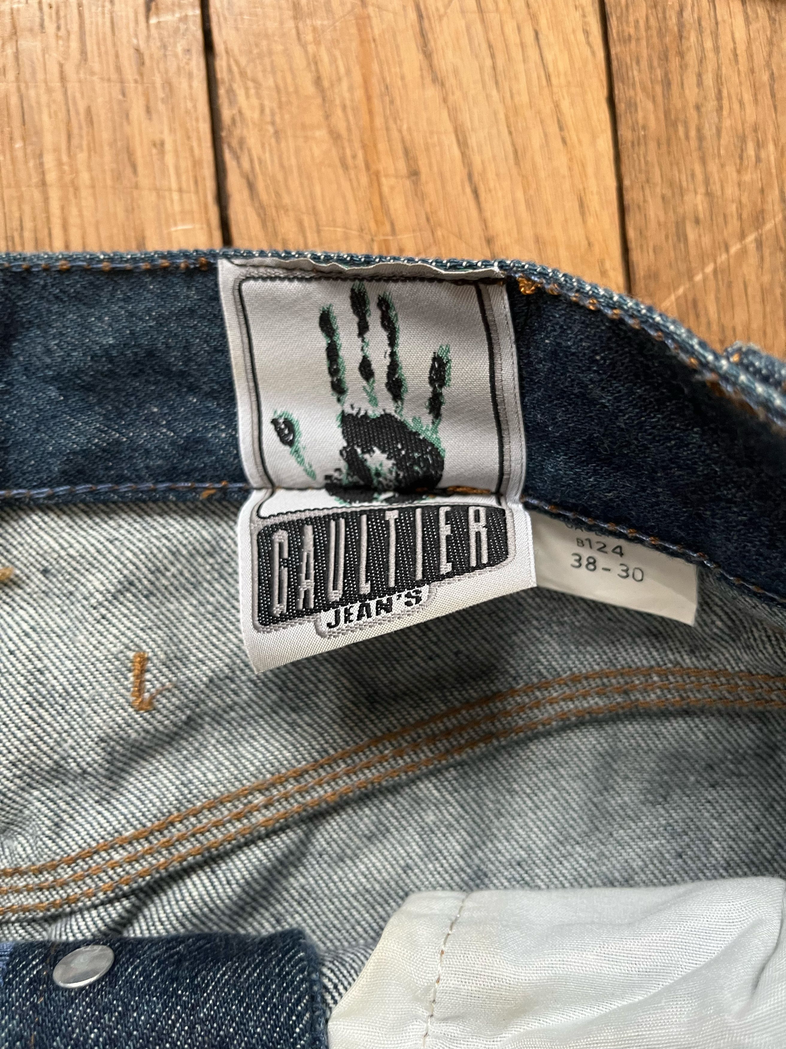 Jean Paul Gaultier Jean Paul Gaultier FW1994 Denim jeans with fur Size 27" / US 4 / IT 40 - 3 Thumbnail