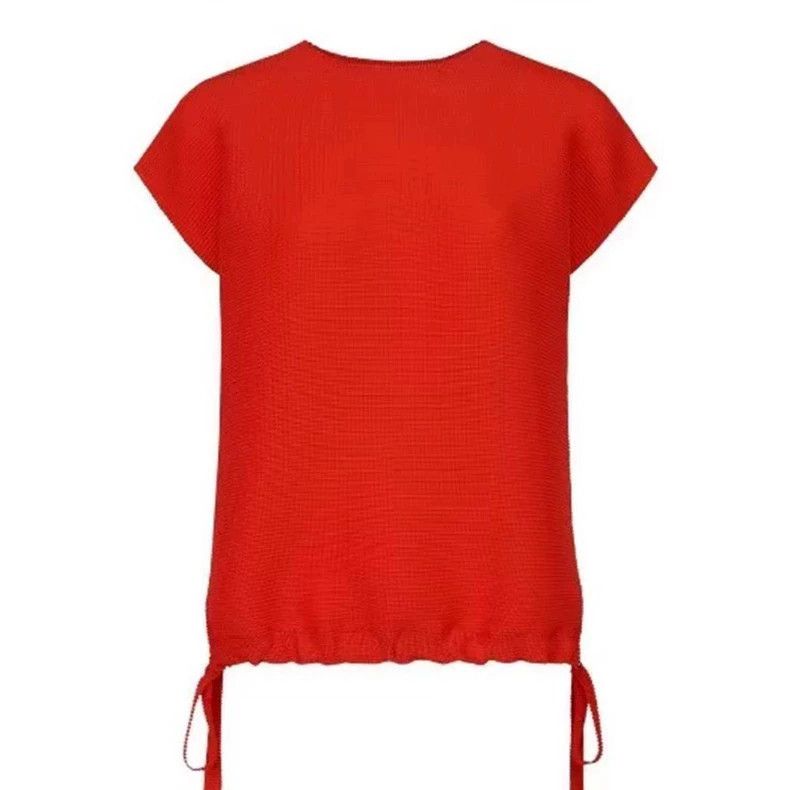 Issey Miyake Issey Miyake size:one size Red main line short-sleeved shi Size S / US 4 / IT 40 - 1 Thumbnail