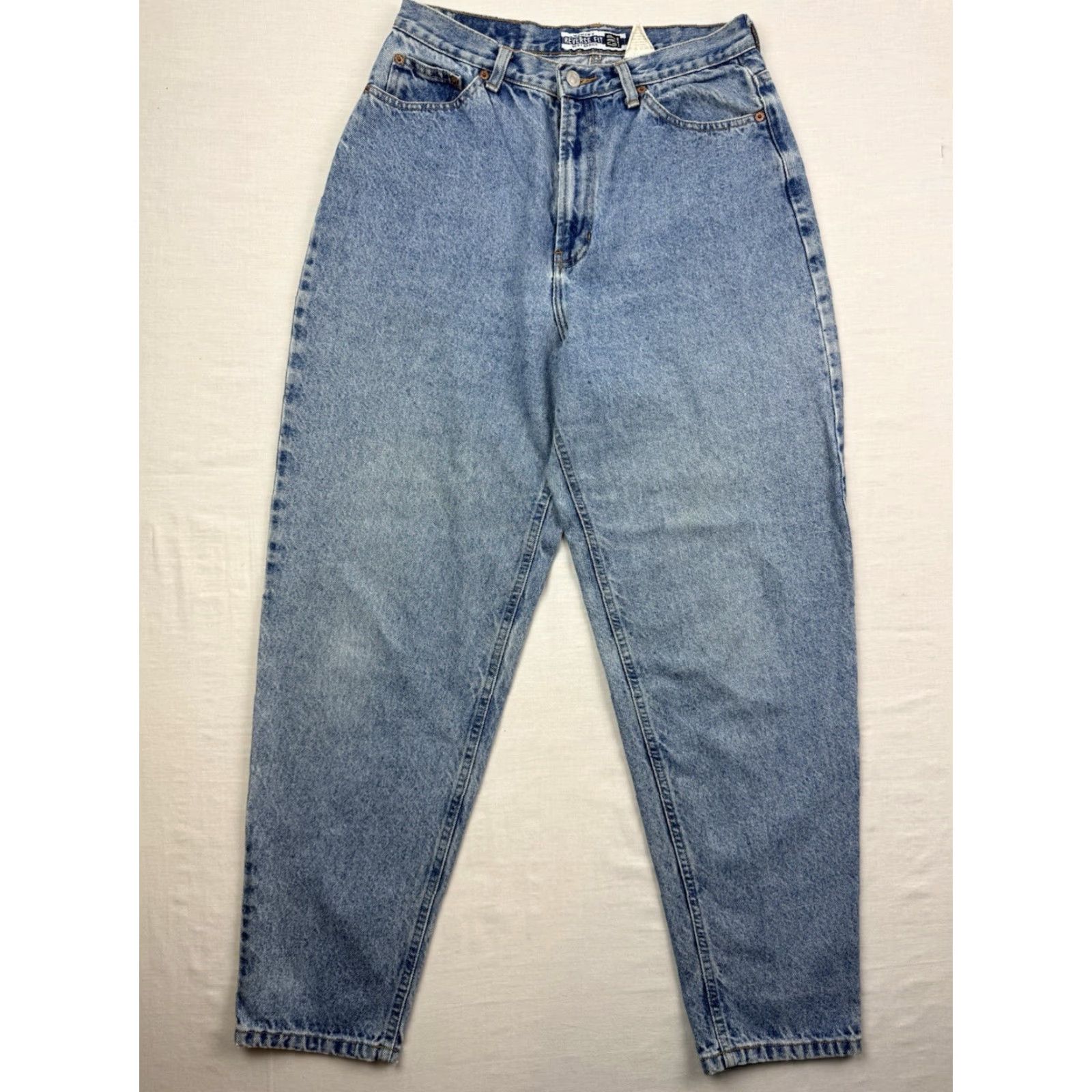 Gap VINTAGE Gap Reverse Fit Jeans Women's 12 Ankle Blue 90s Y2K High Waist Mom Denim Pants Size 34" / US 12 / IT 48 - 2 Thumbnail