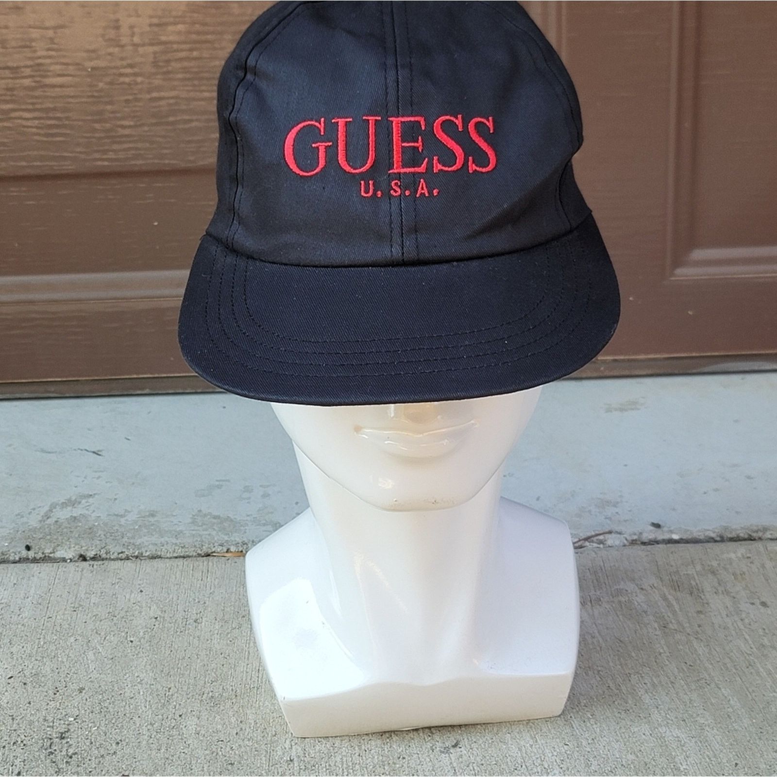 Guess Vtg 90s GUESS USA Snapback Hat Size ONE SIZE - 2 Thumbnail
