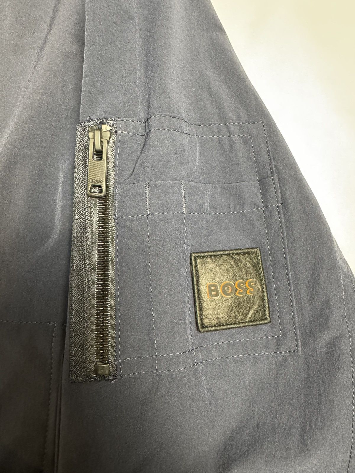 Hugo Boss BOSS Blue Bomber Jacket Size US S / EU 44-46 / 1 - 4 Thumbnail