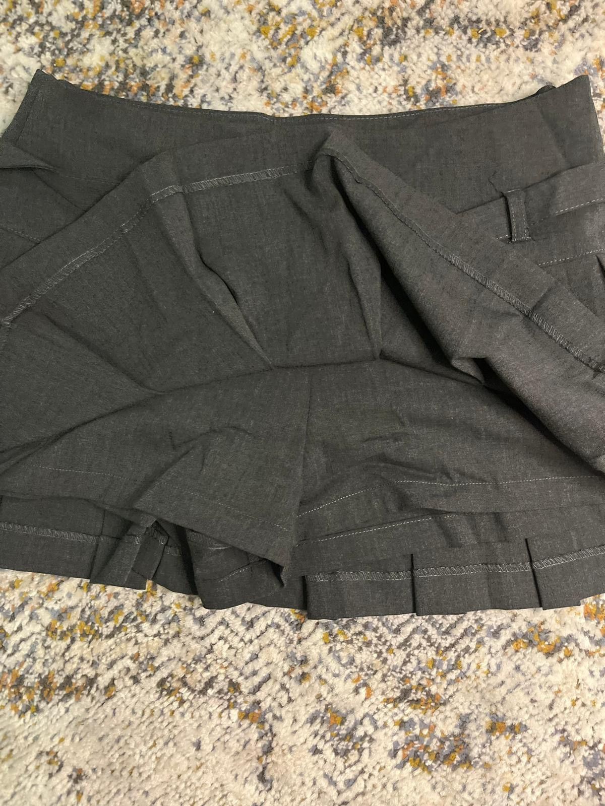 Zara Grey pleated mini skirt Size 30" / US 8 / IT 44 - 3 Thumbnail