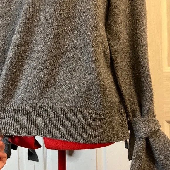 Madewell Madewell Tie-Cuff Pullover Sweater M Size M / US 6-8 / IT 42-44 - 4 Thumbnail