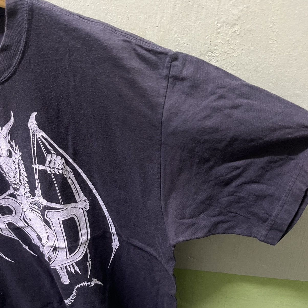 WWE Rare Vintage Y2K Rob Van Dam Dragon Skeleton Tees WWE Size US L / EU 52-54 / 3 - 5 Thumbnail